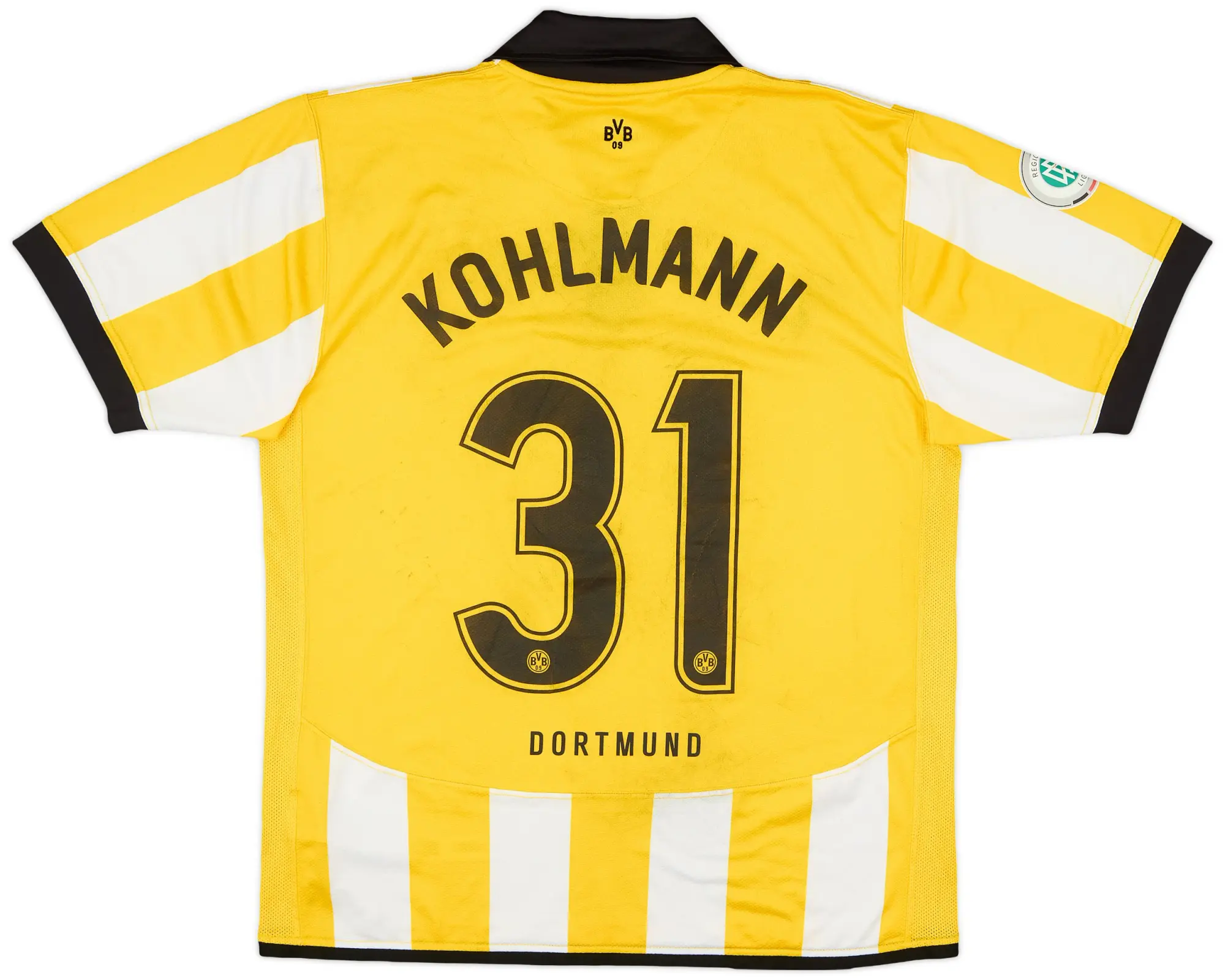 Nike 2006-07 Borussia Dortmund II Match Issue Home Shirt Kohlmann #31