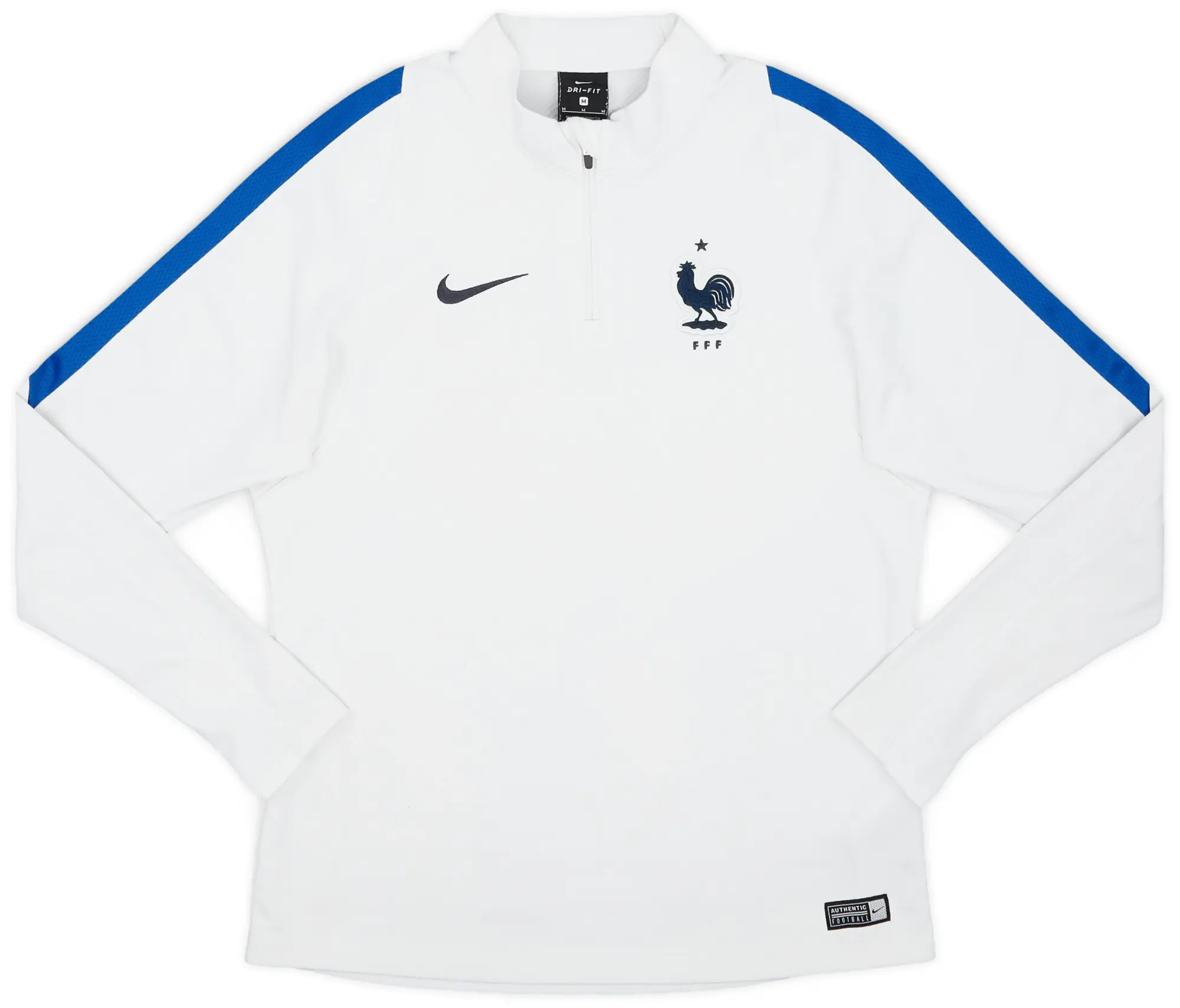 2017-18 France Nike 1/4 Zip Drill Top - 8/10 - (M)