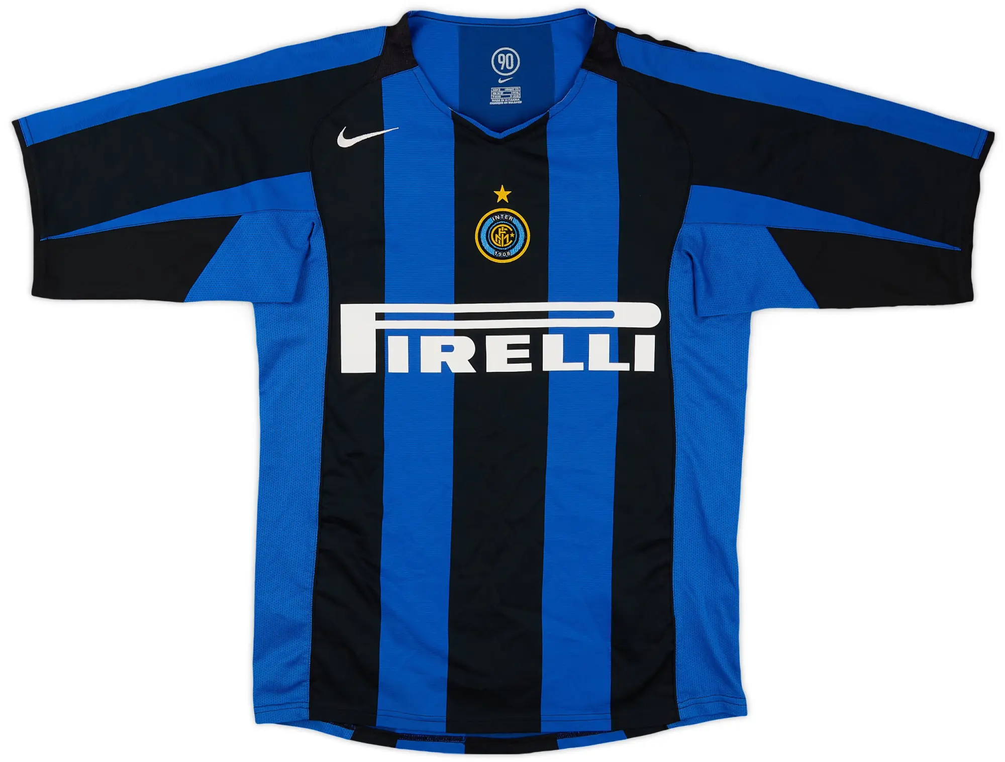 Nike 2004-05 Inter Milan Home Shirt - 8/10 - (S)