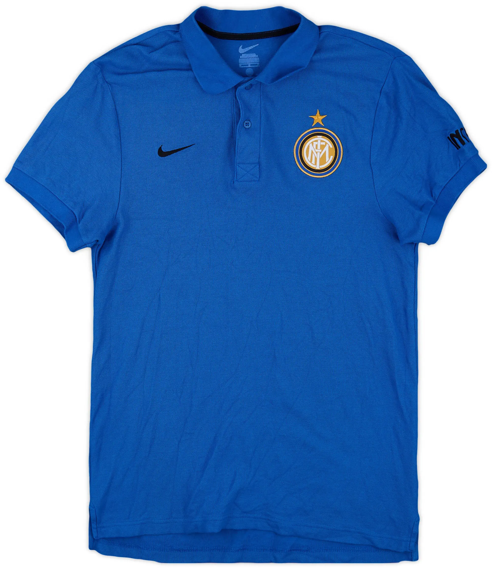 2011-12 Inter MIlan Nike Polo Shirt - 7/10 - (M)