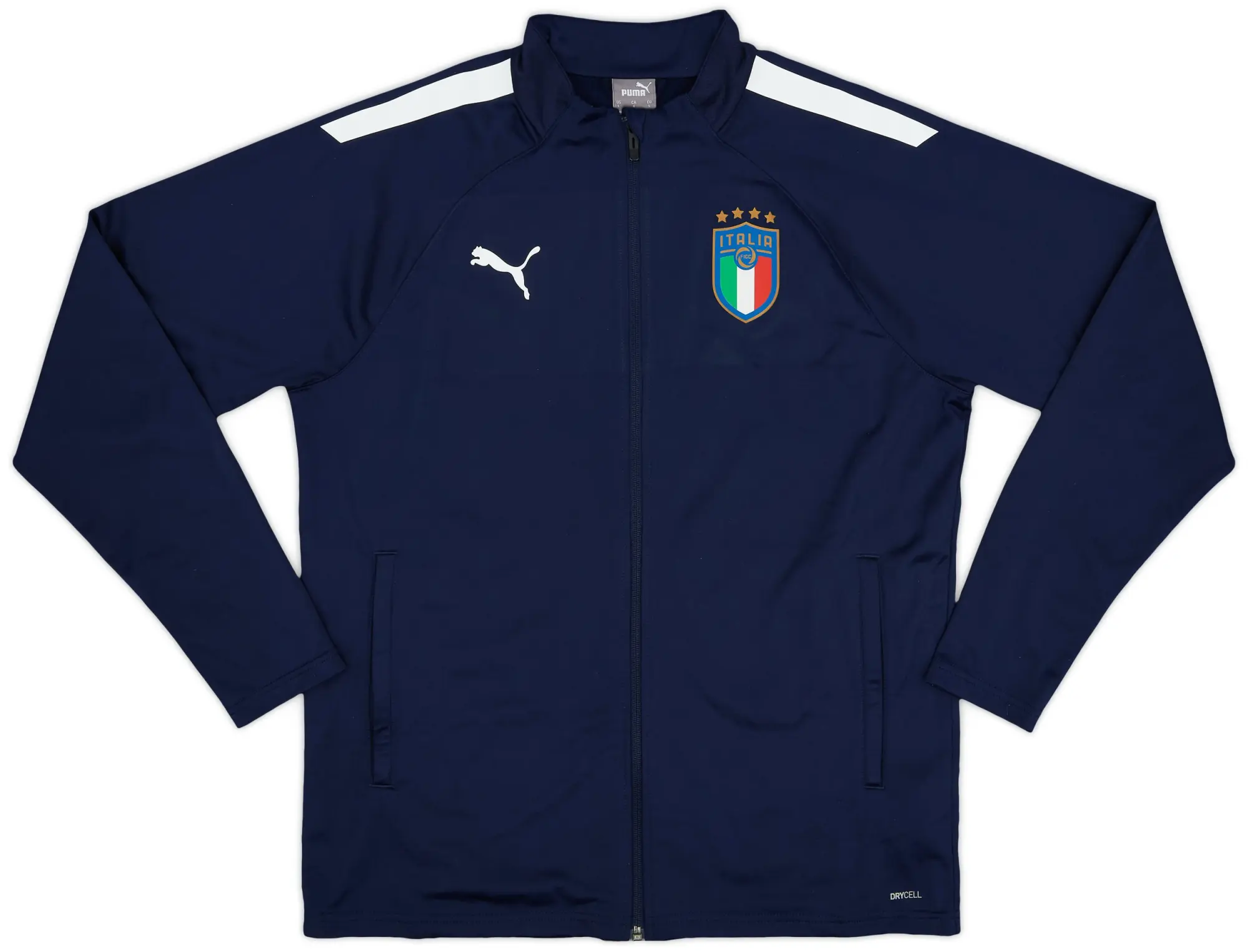 2021-22 Italy Puma Track Jacket - 9/10 - (L)