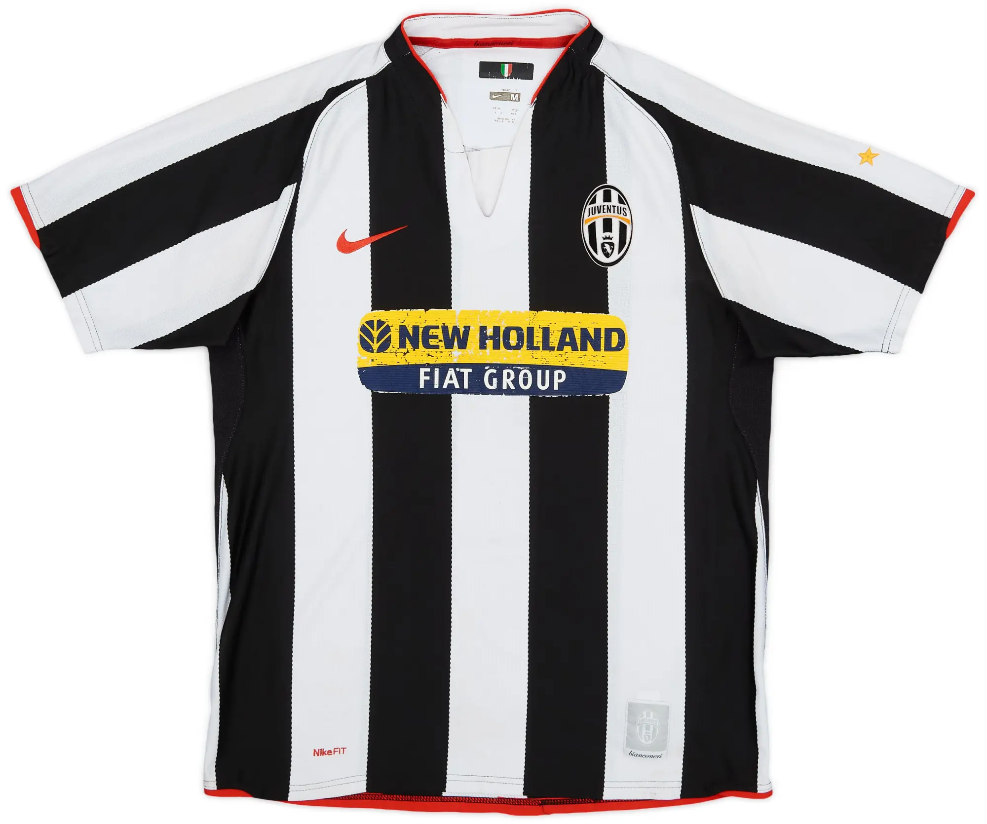 Nike 2007-08 Juventus Home Shirt - 4/10 - (M)