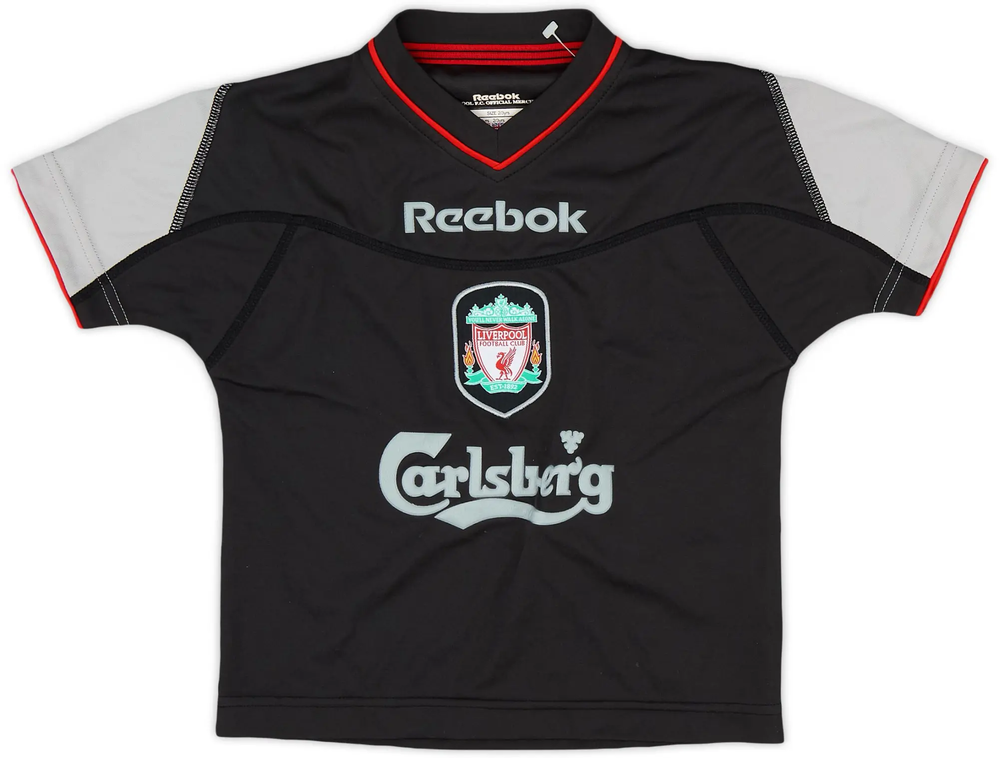 Reebok 2002-04 Liverpool Away Shirt - 8/10 - (2-3 Years)