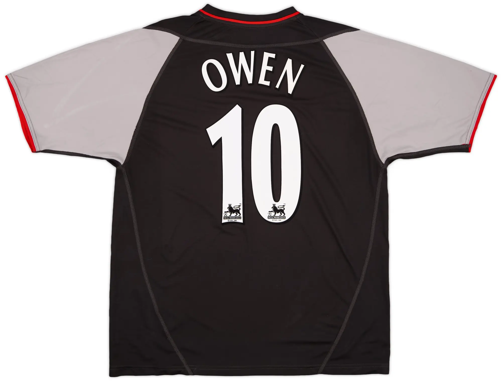 Reebok 2002-04 Liverpool Away Shirt Owen #10 - 9/10 - (L)