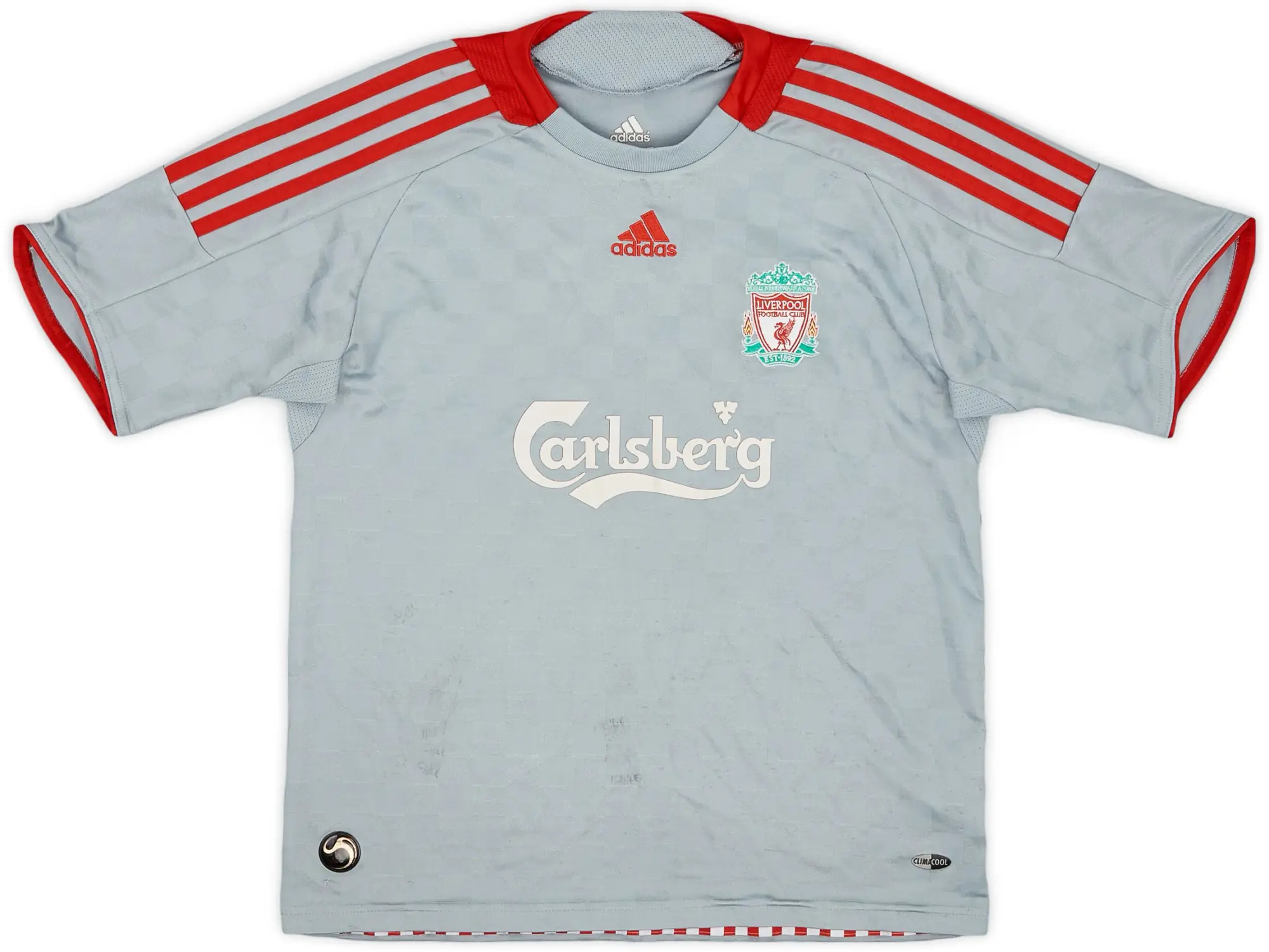 adidas 2008-09 Liverpool Away Shirt - 6/10 - (M.Boys)
