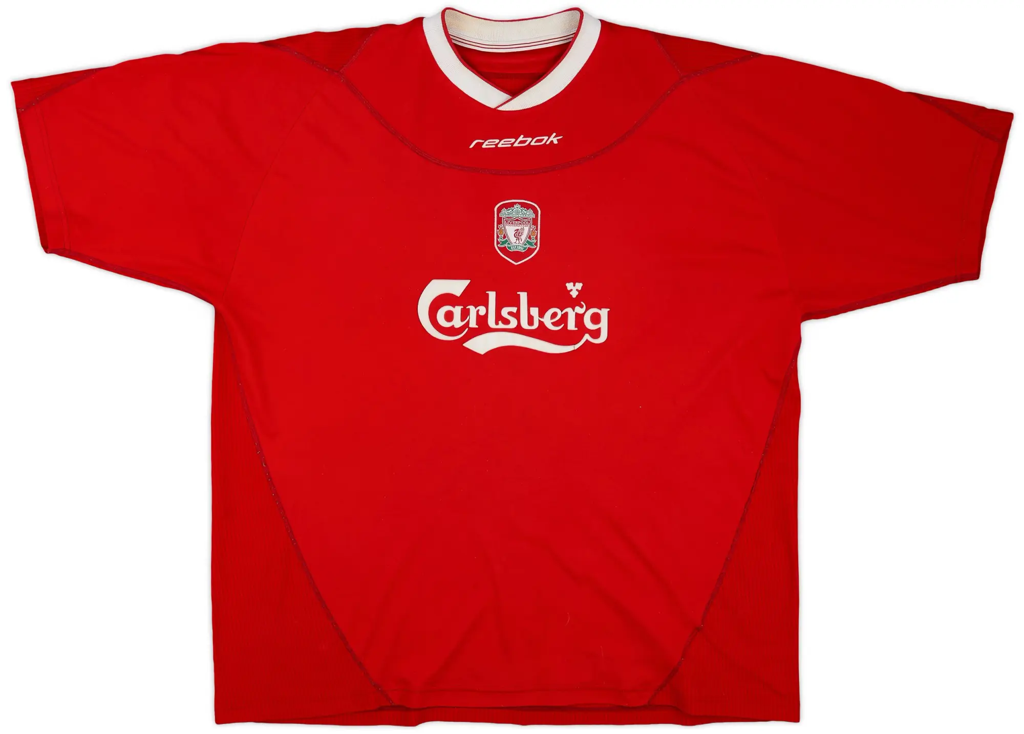 Reebok 2002-04 Liverpool Home Shirt - 5/10 - (XXL)