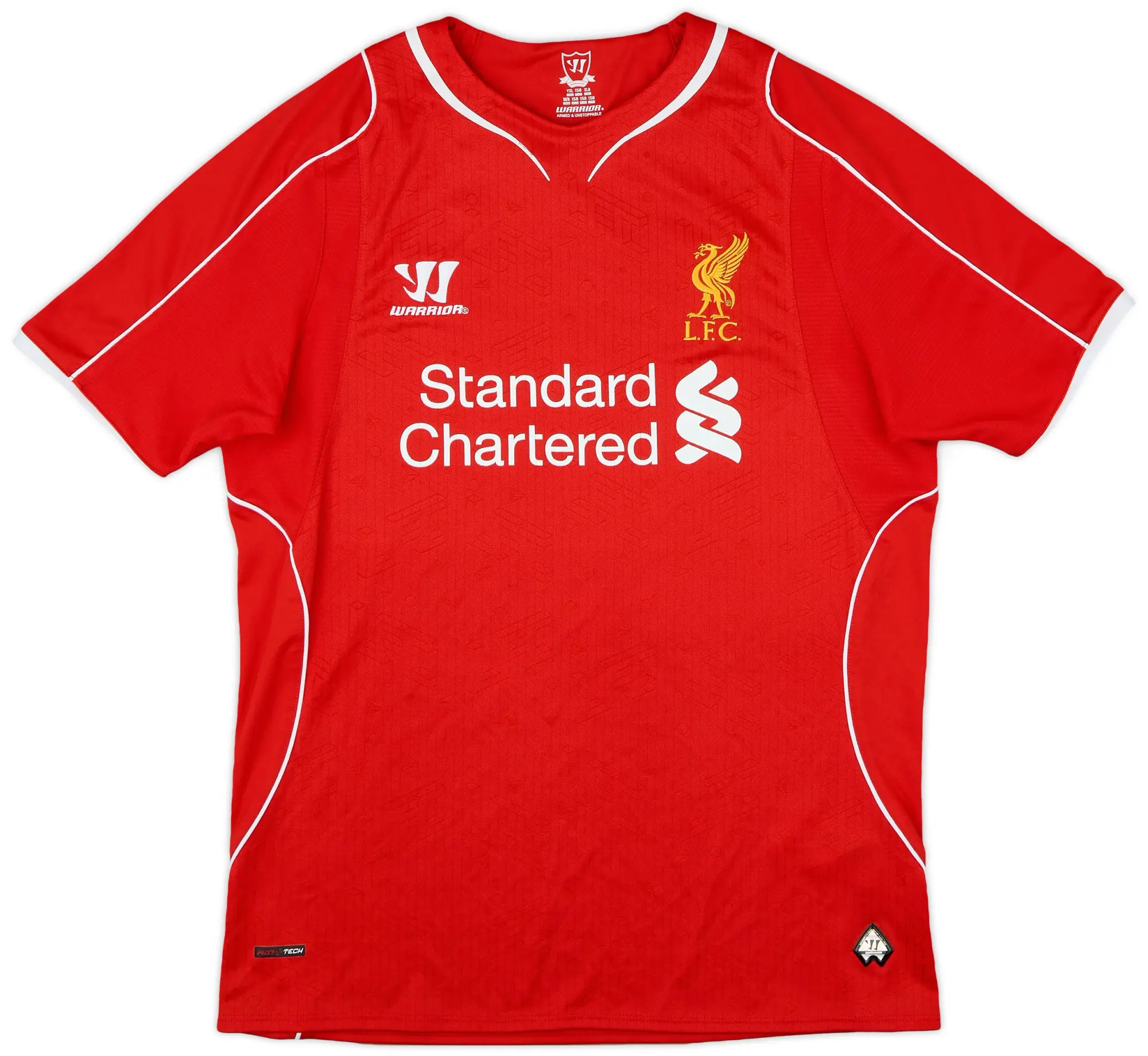 2014-15 Liverpool Home Shirt - 7/10 - (XL.Boys)