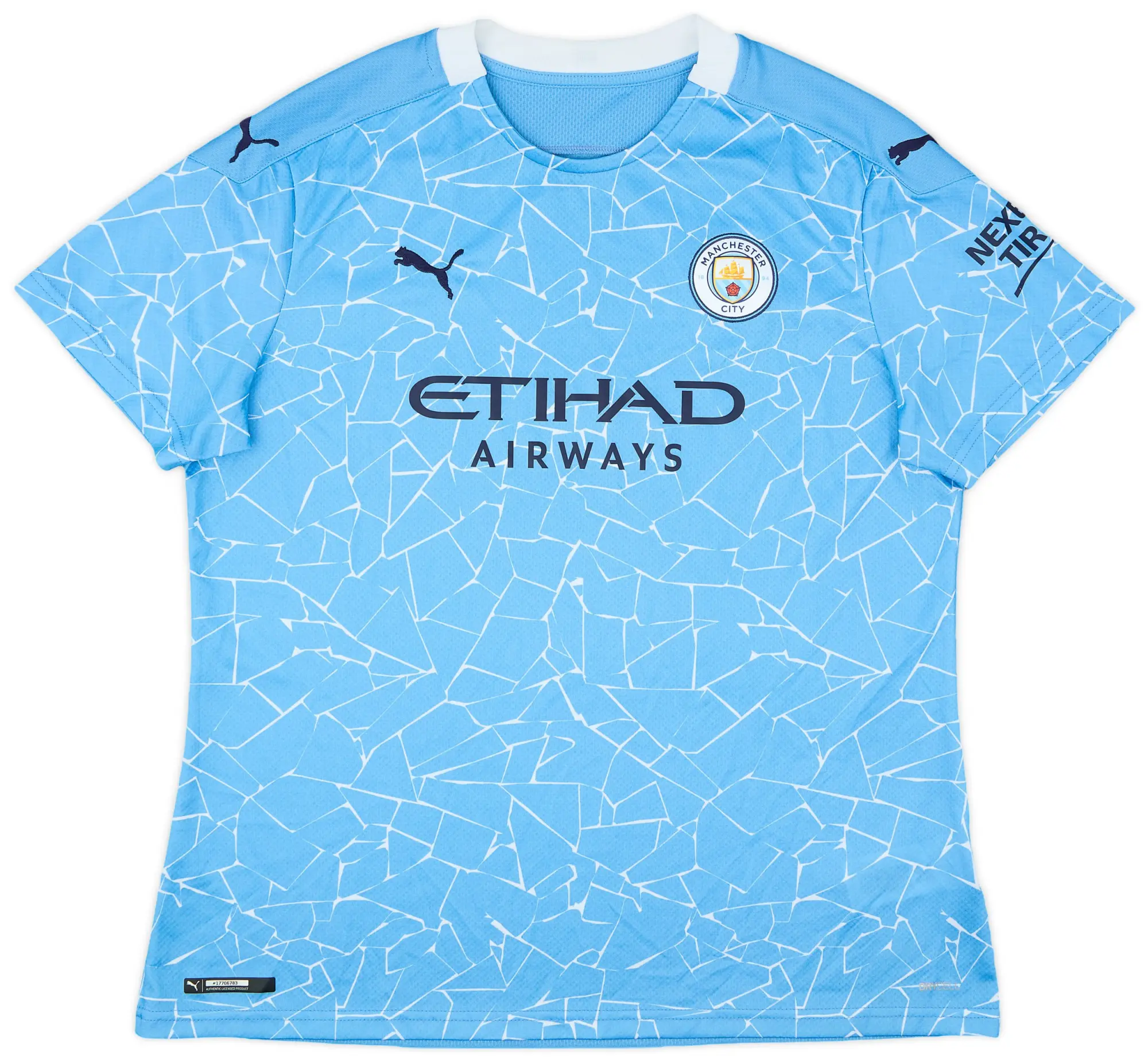 Nike 2020-21 Manchester City Home Shirt - 9/10 - (Women's XL)