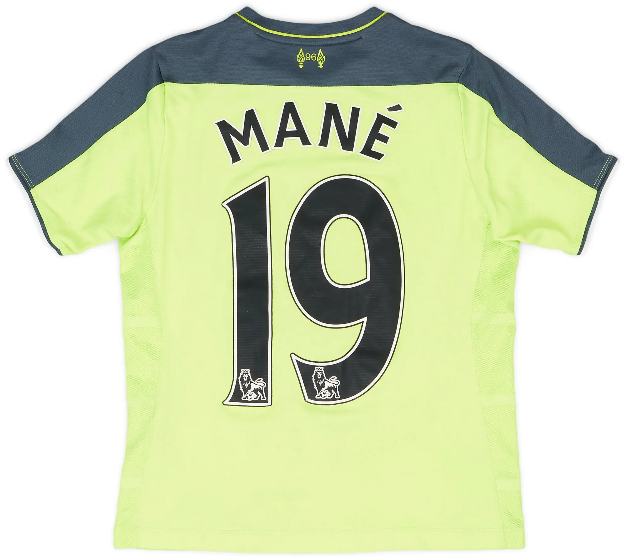 NewBalance 2016-17 Liverpool Third Shirt Mane #19 - 6/10 - (L.Boys)
