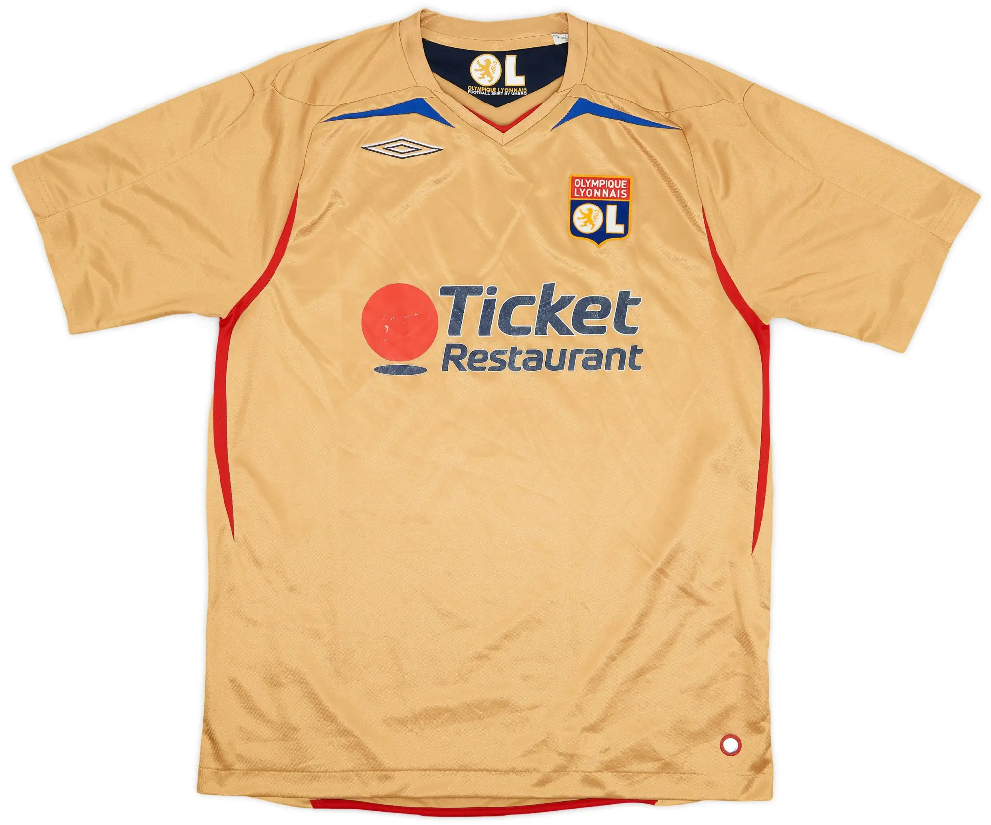 Umbro 2007-08 Lyon Away Shirt - 5/10 - (L)