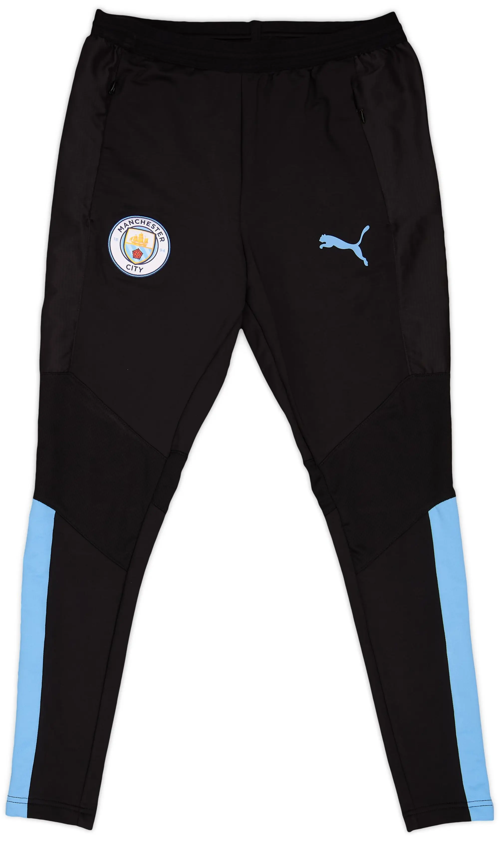 2019-20 Manchester City Puma Track Pants/Bottoms - 8/10 - (XS)