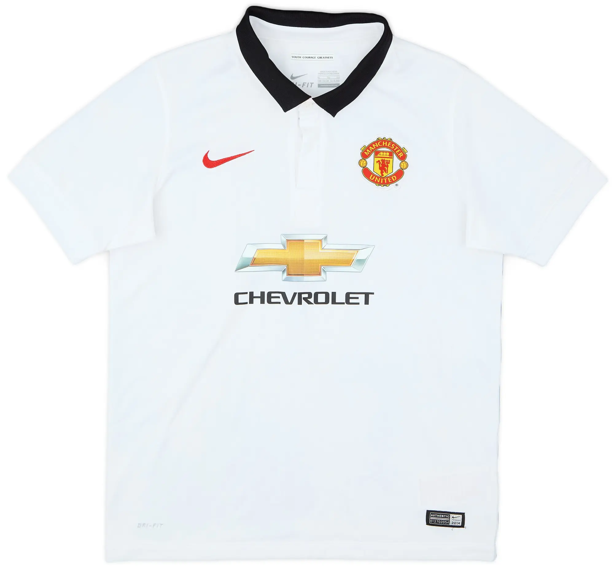 Nike 2014-15 Manchester United Away Shirt - 8/10 - (XL.Boys)