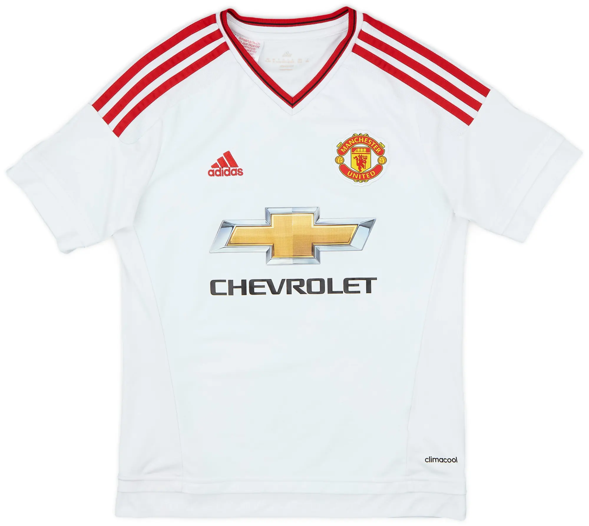 adidas 2015-16 Manchester United Away Shirt - 9/10 - (M.Boys)