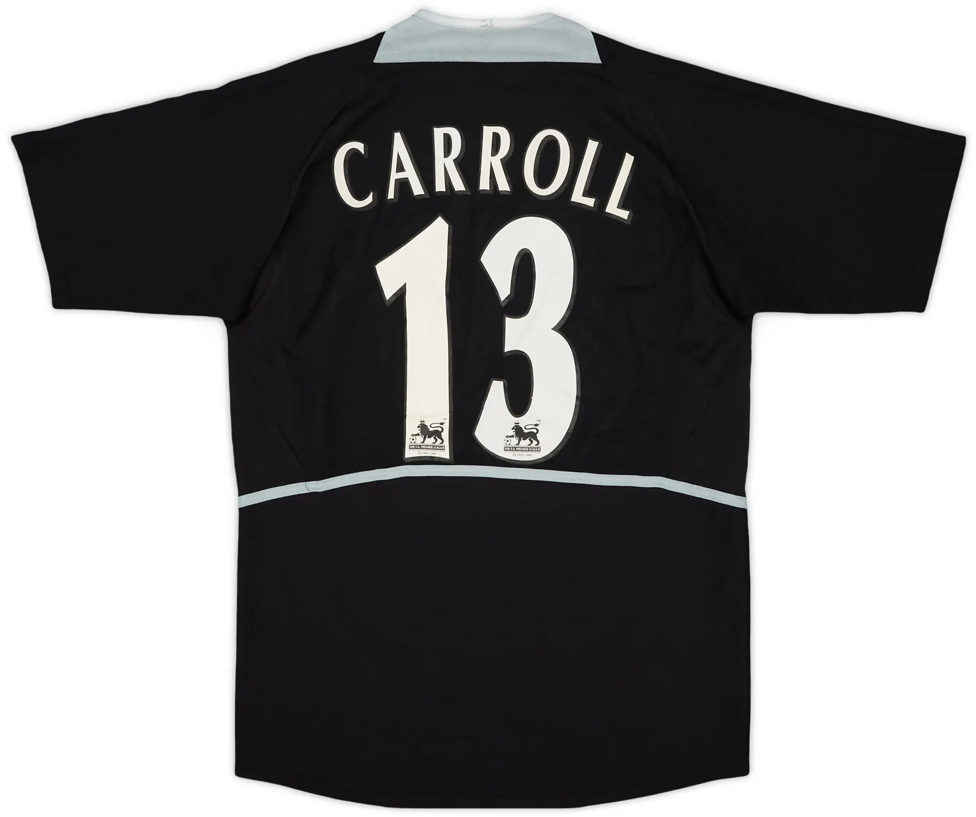 Nike 2002-04 Manchester United GK S/S Shirt Carroll #13 - 8/10 - (XL.Boys)