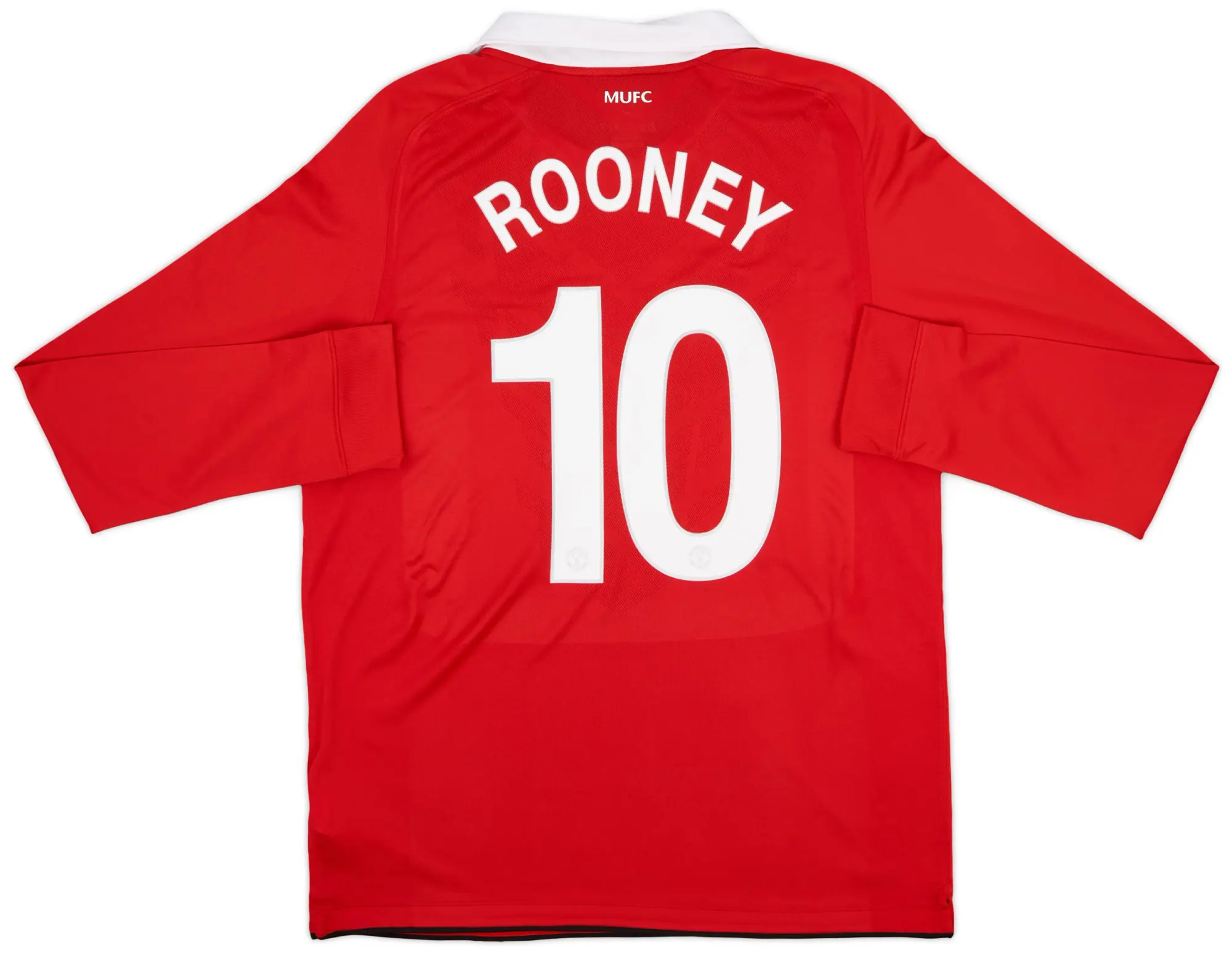 Nike 2010-11 Manchester United Home L/S Shirt Rooney #10 - 5/10 - (L)