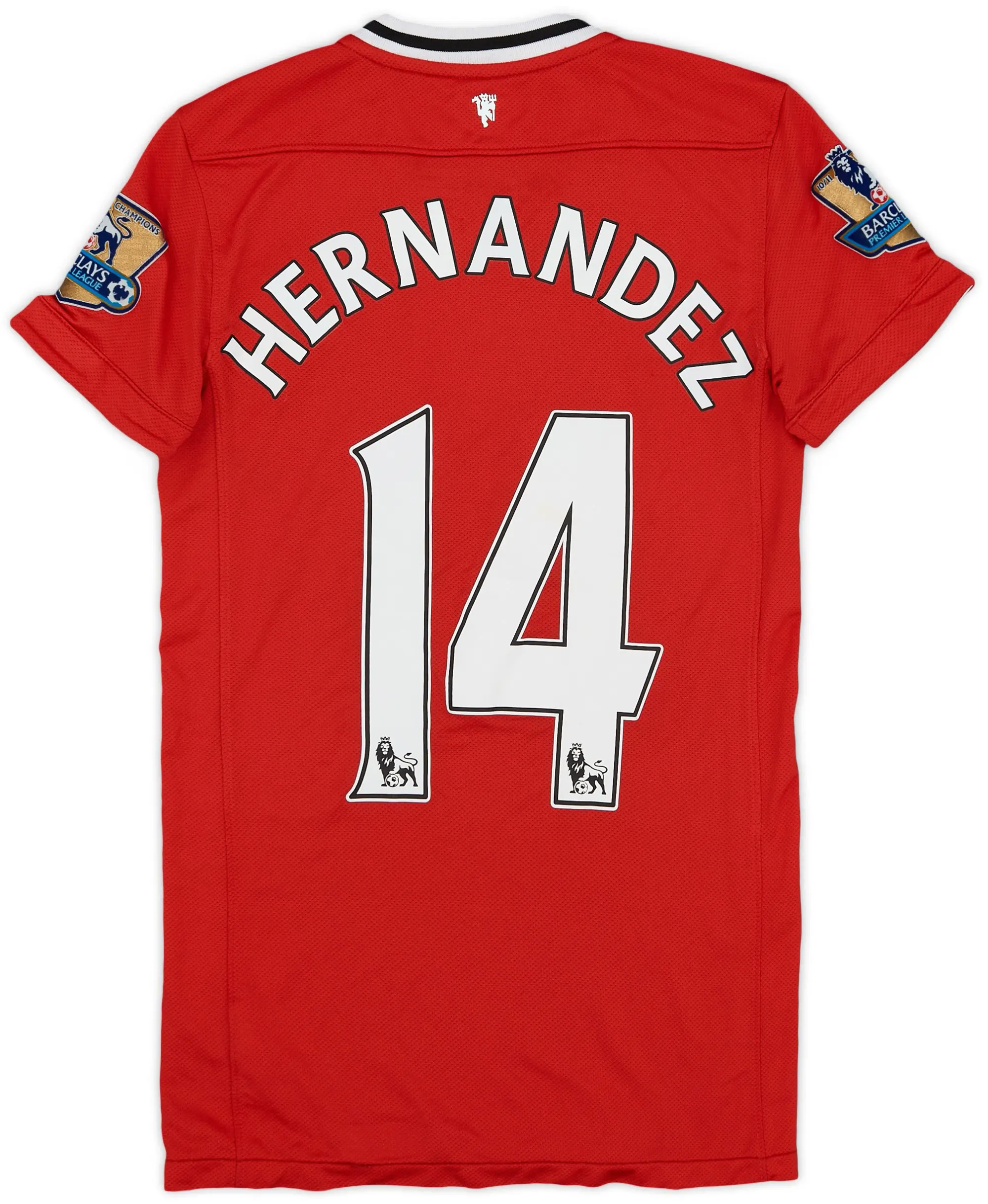 Nike 2011-12 Manchester United Home Shirt Hernandez #14 - 8/10 - (Women's XS)