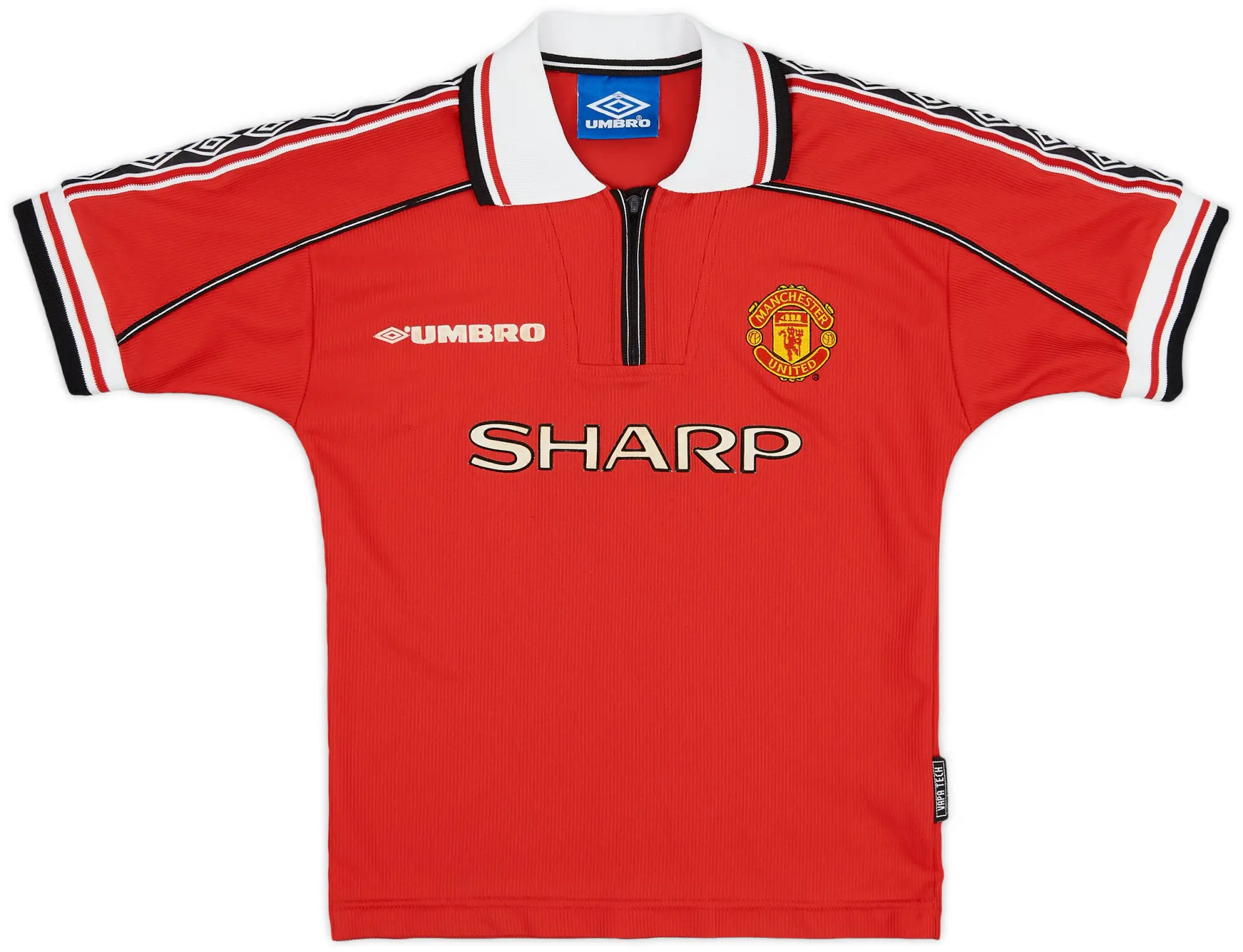 Umbro 1998-00 Manchester United Home Shirt - 7/10 - (S.Boys)