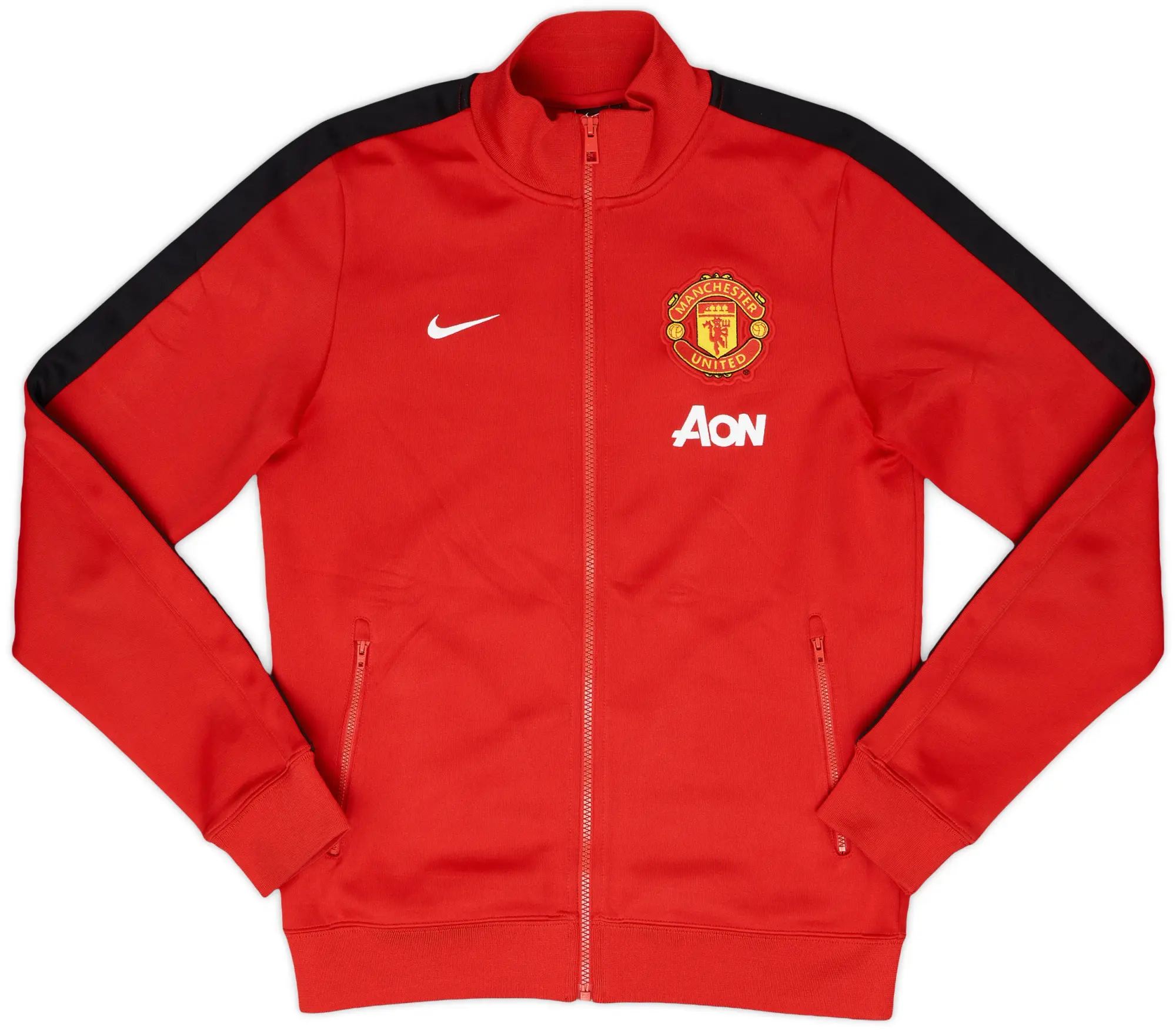 Nike 2013-14 Manchester United Track Jacket - 8/10 - (S)