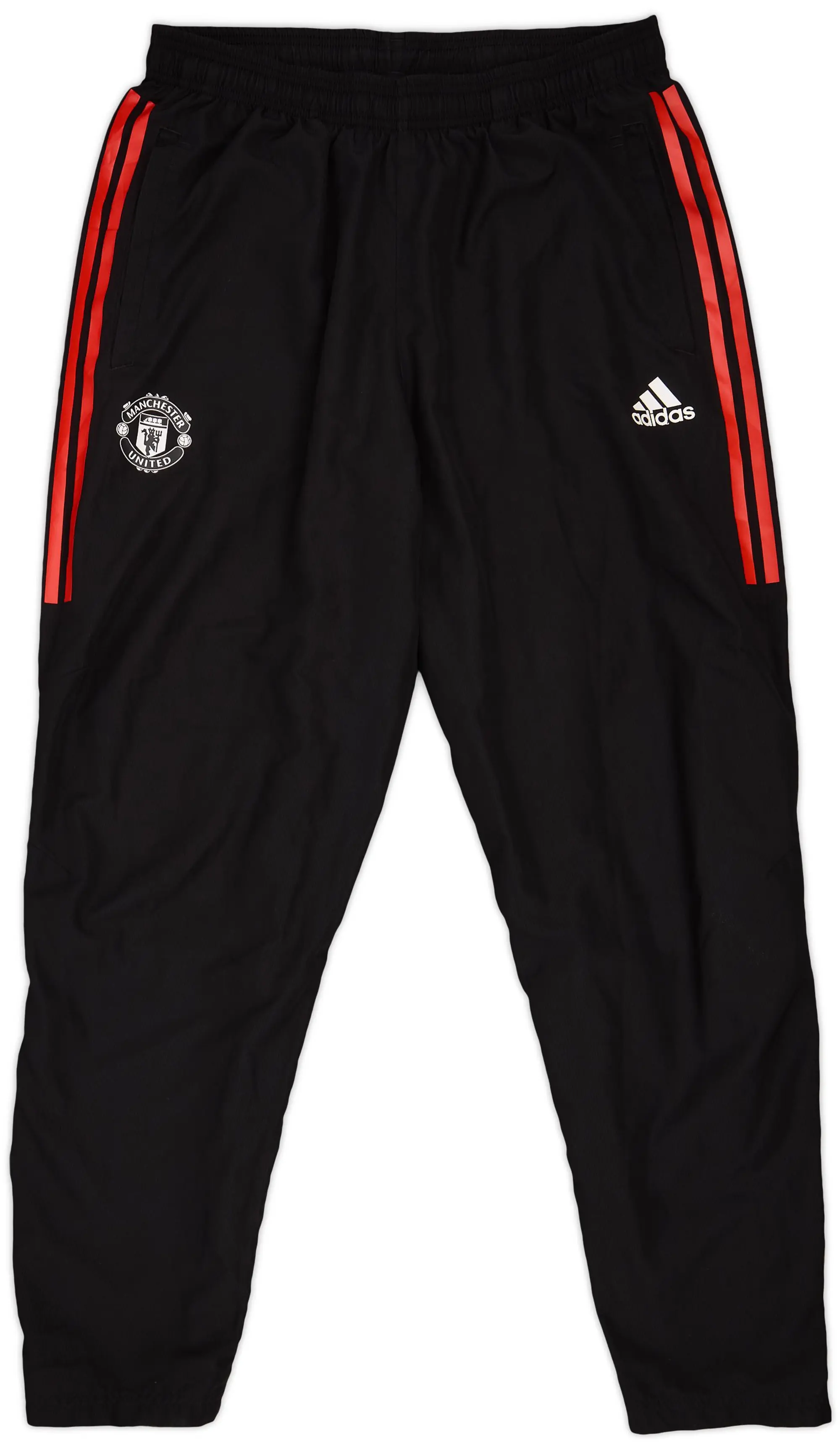 2017-18 Manchester United adidas Track Pants/Bottoms - 7/10 - (L)