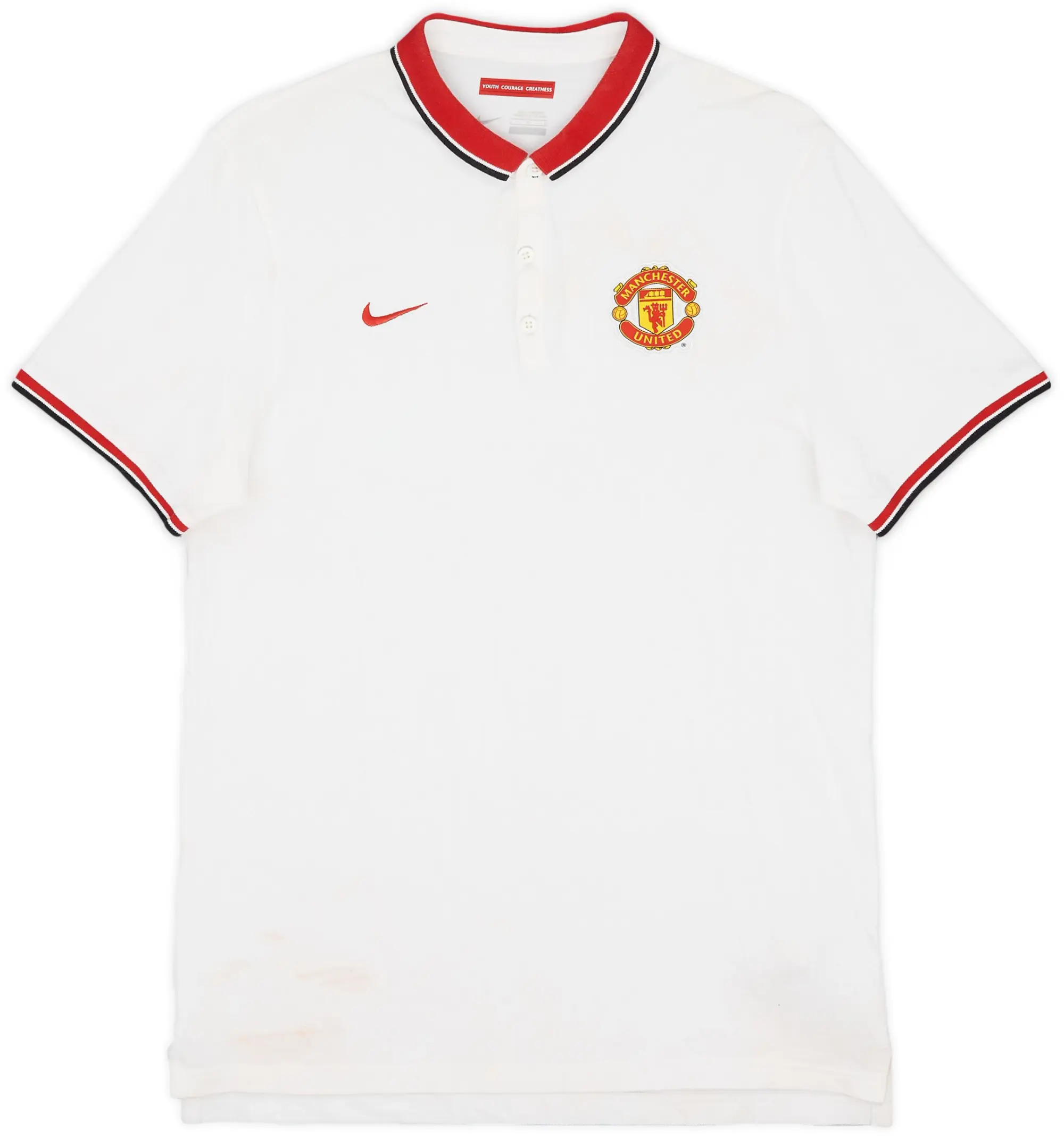 2015-16 Manchester United Nike Polo Shirt - 7/10 - (L)