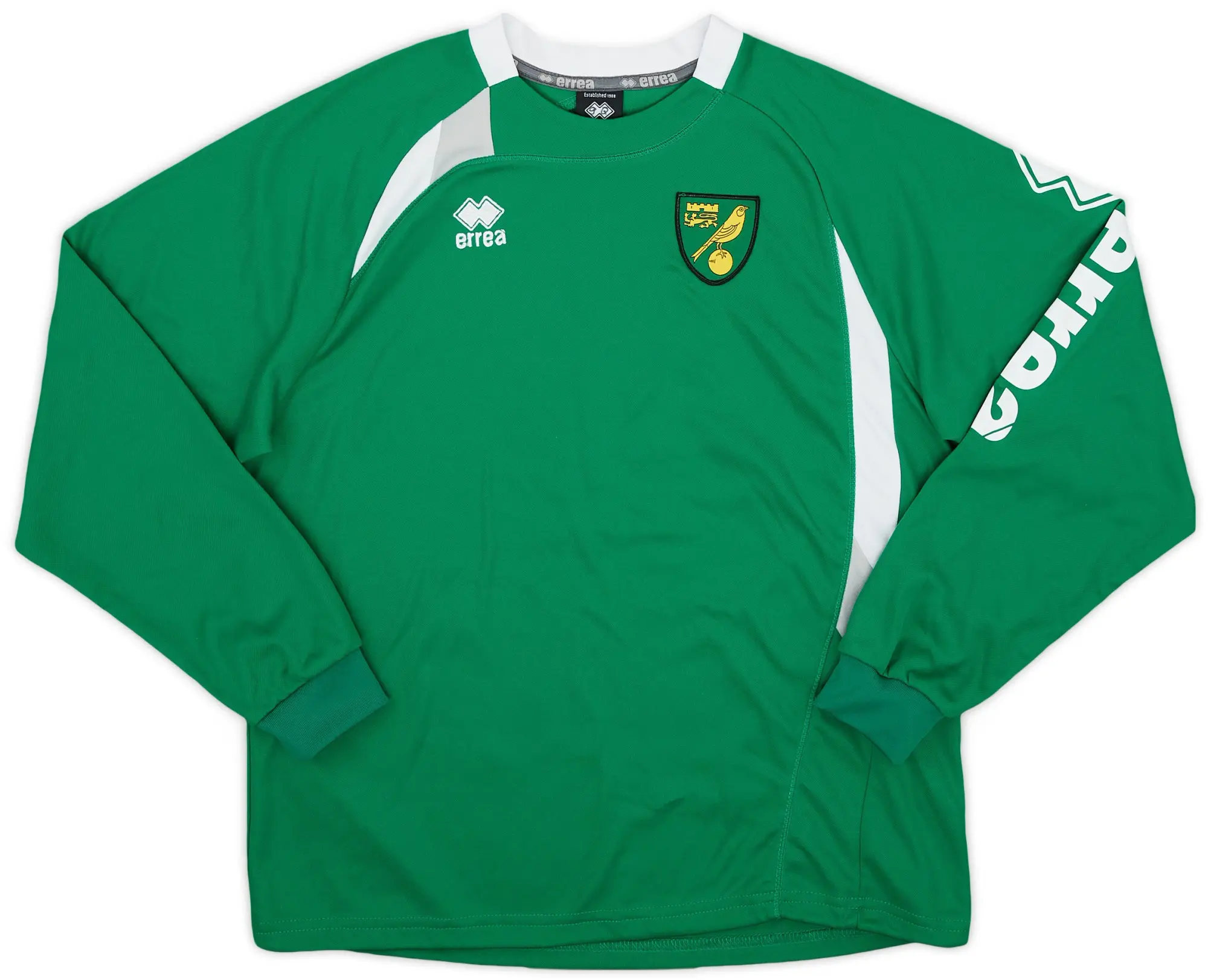 2014-15 Norwich Errea Sweat Top - 9/10 - (M)