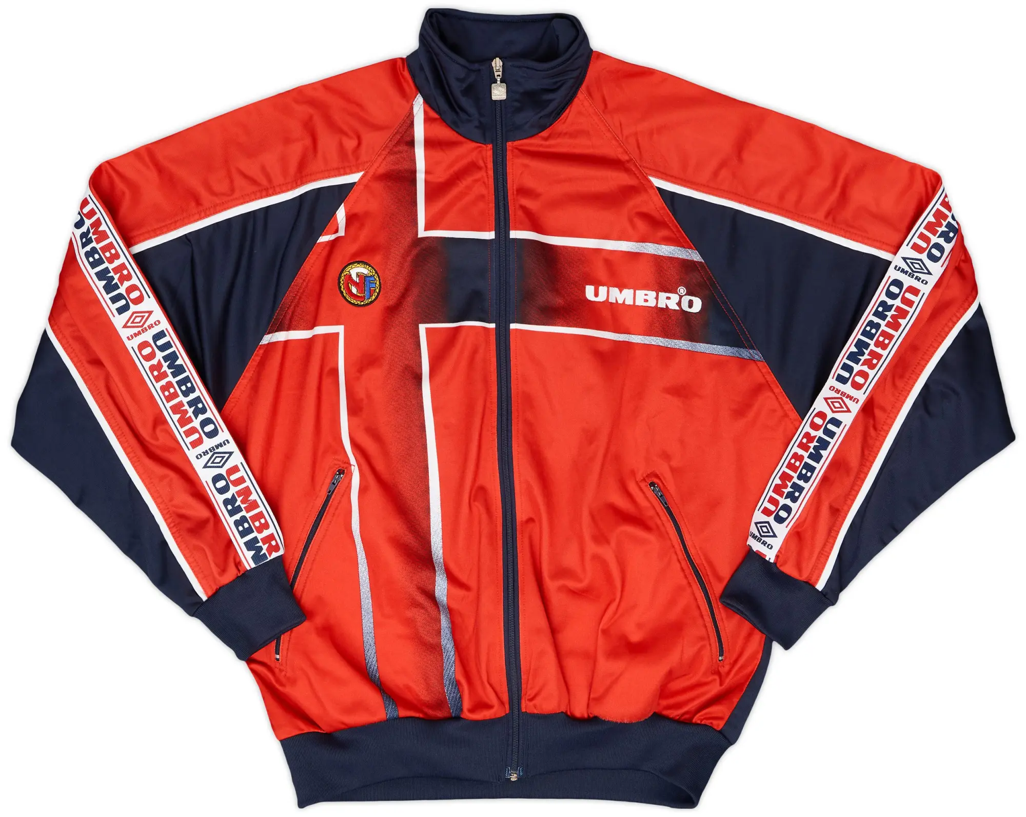 1997-98 Norway Umbro Track Jacket - 9/10 - (M)