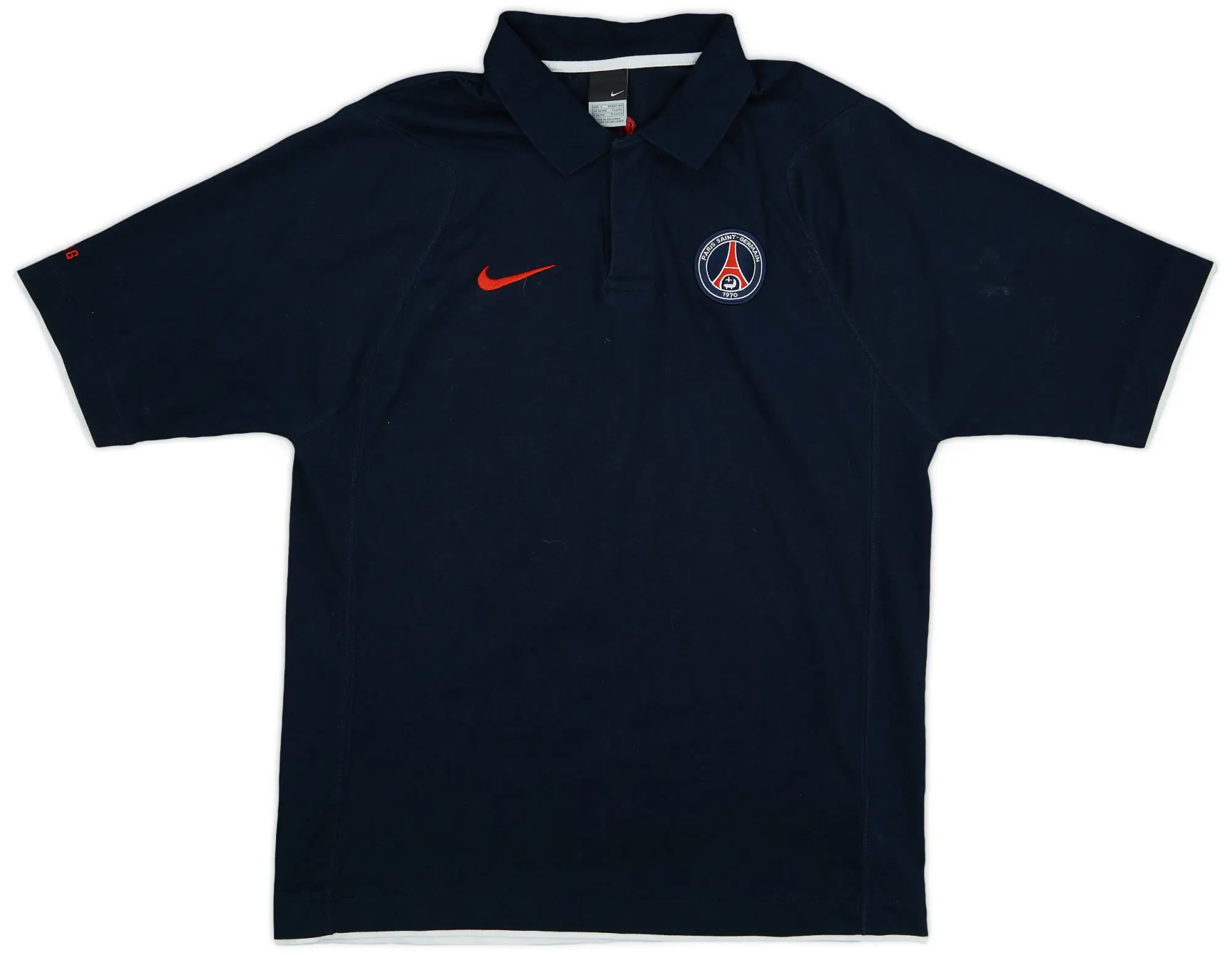 2003-04 Paris Saint-Germain Nike Polo Shirt - 8/10 - (XL)