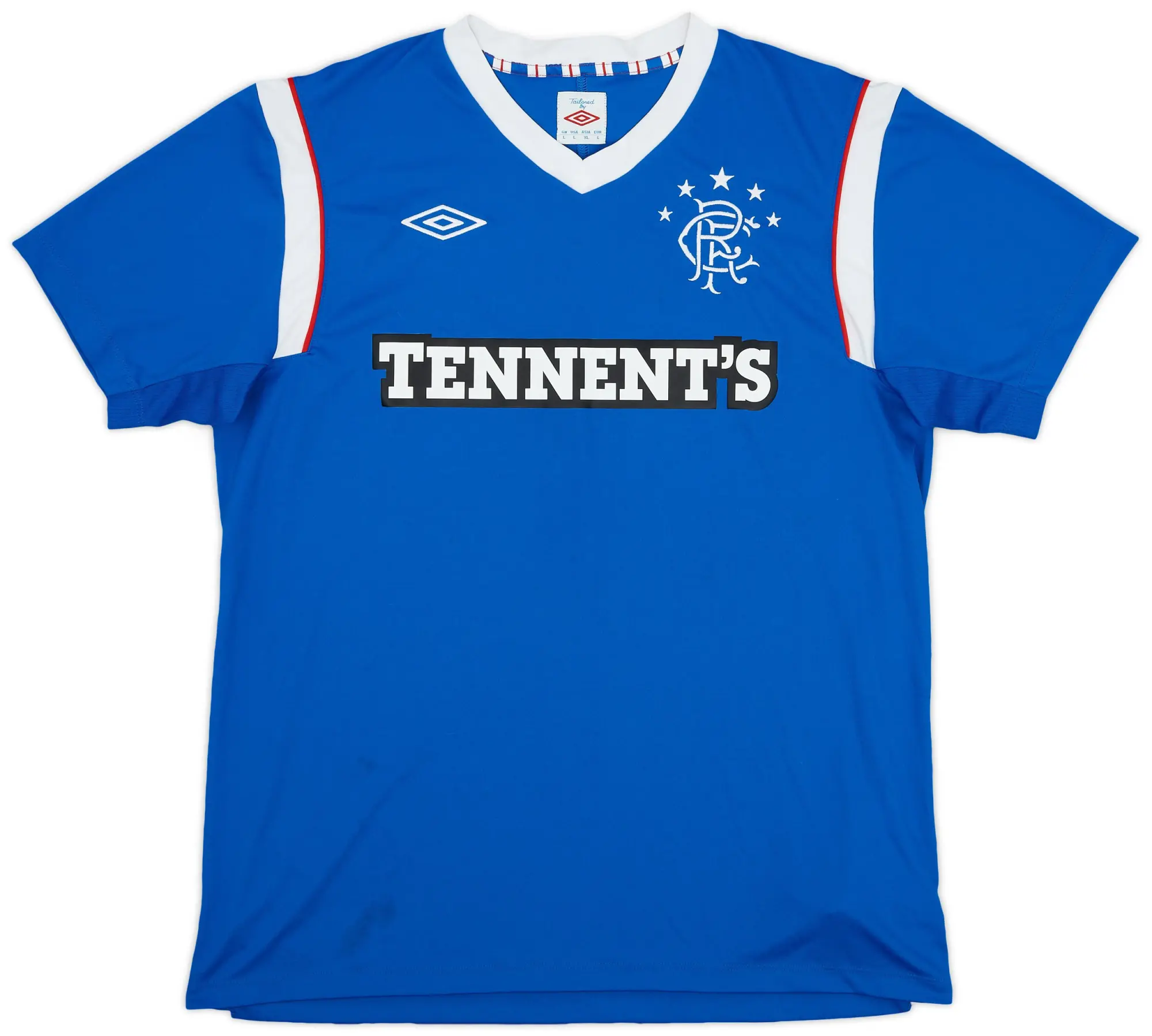 Umbro 2011-12 Rangers Home Shirt - 7/10 - (L)