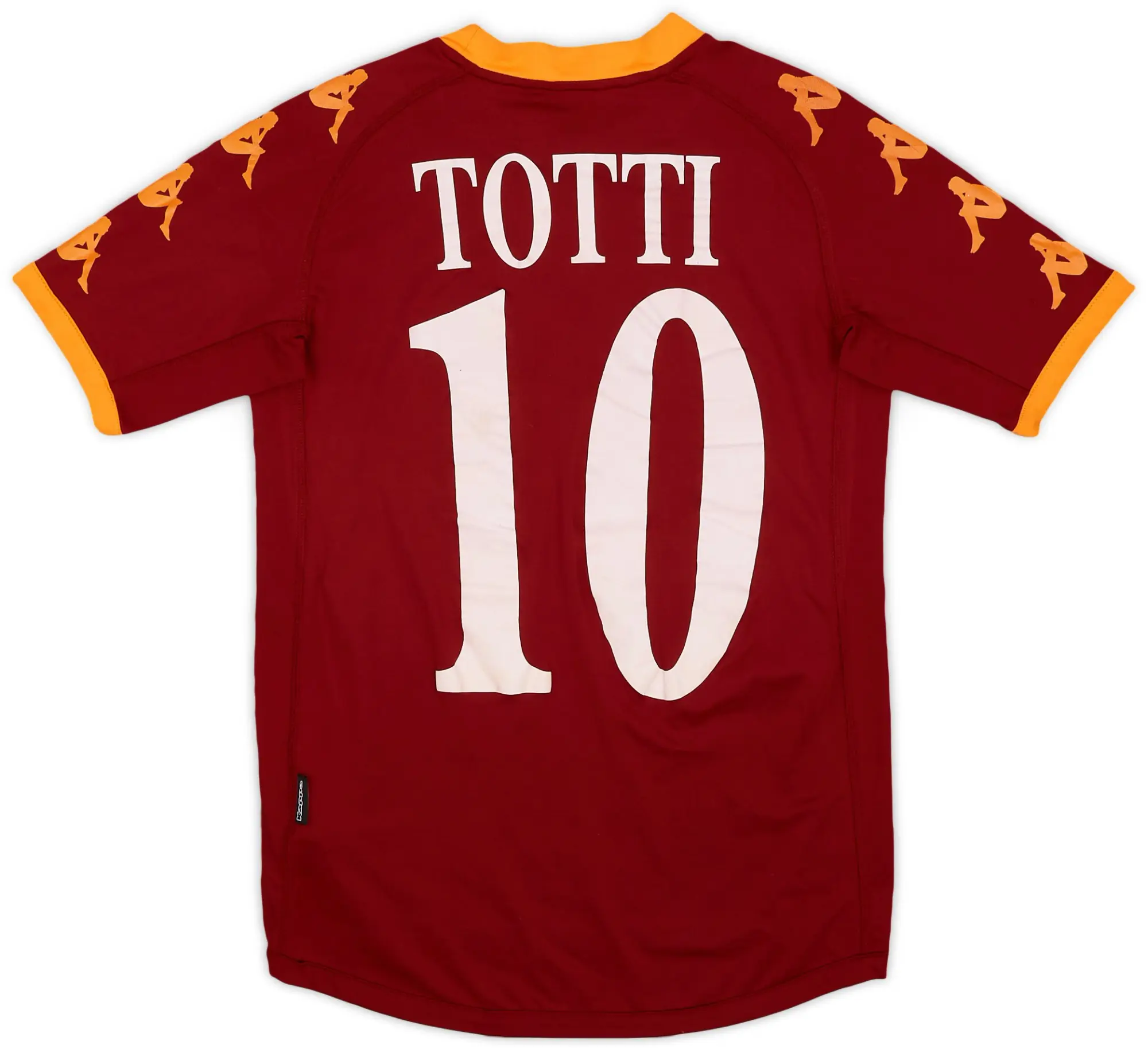 Kappa 2010-11 Roma Home Shirt Totti #10 - 6/10 - (L.Boys)