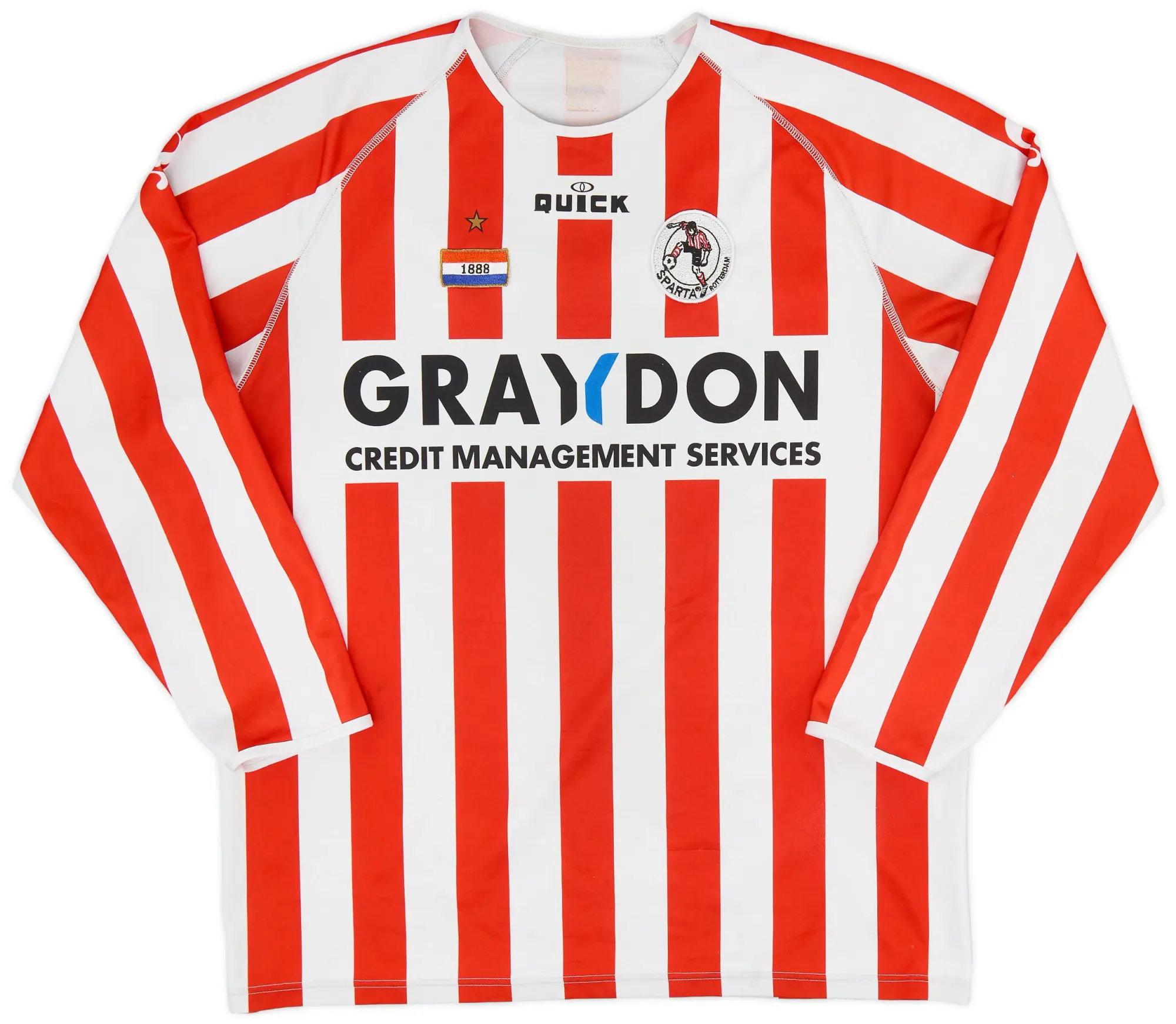2004-05 Sparta Rotterdam Home L/S Shirt - 6/10 - (XL)