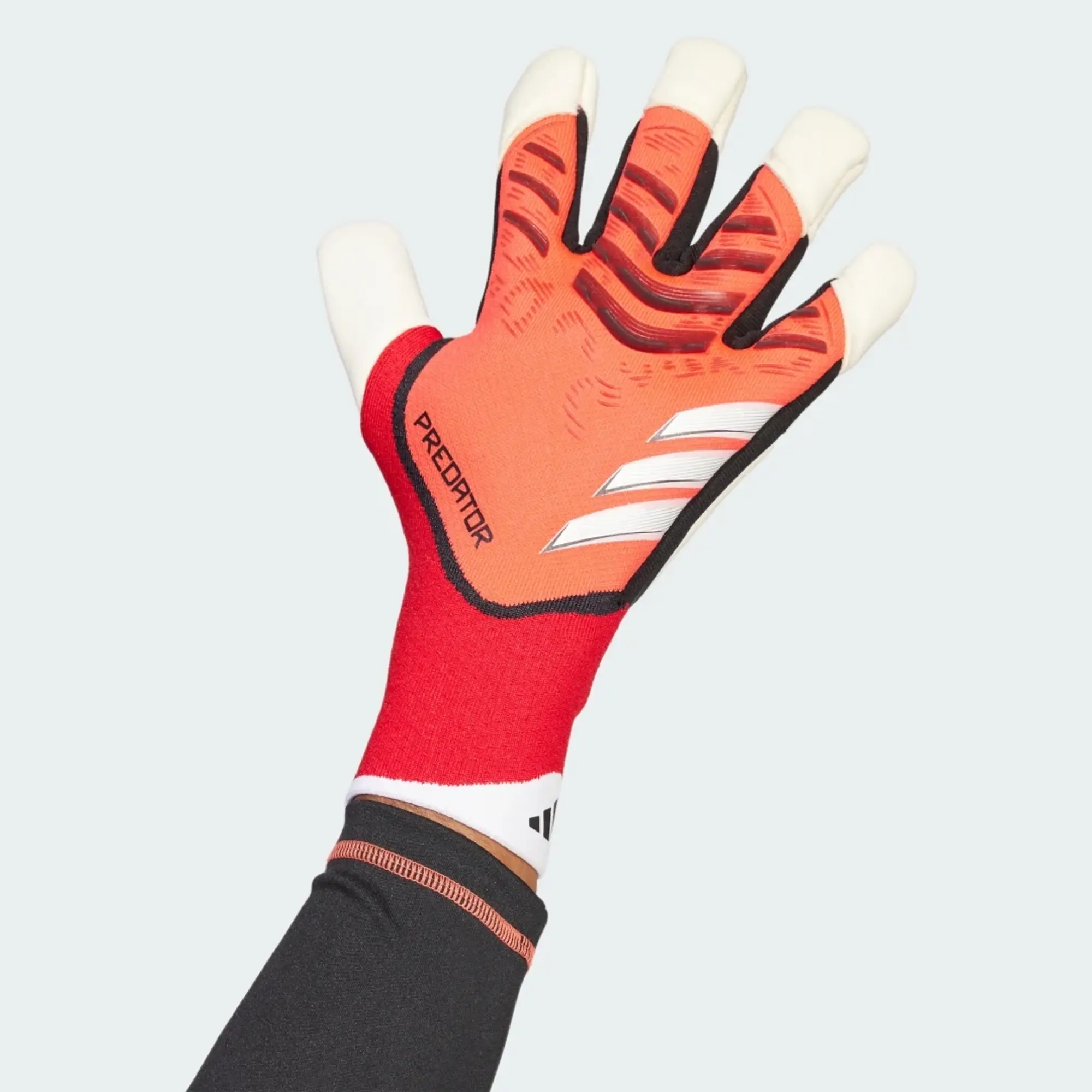 Adidas Goalkeeper Gloves Predator Pro Hybrid Pure Victory - ['Red']