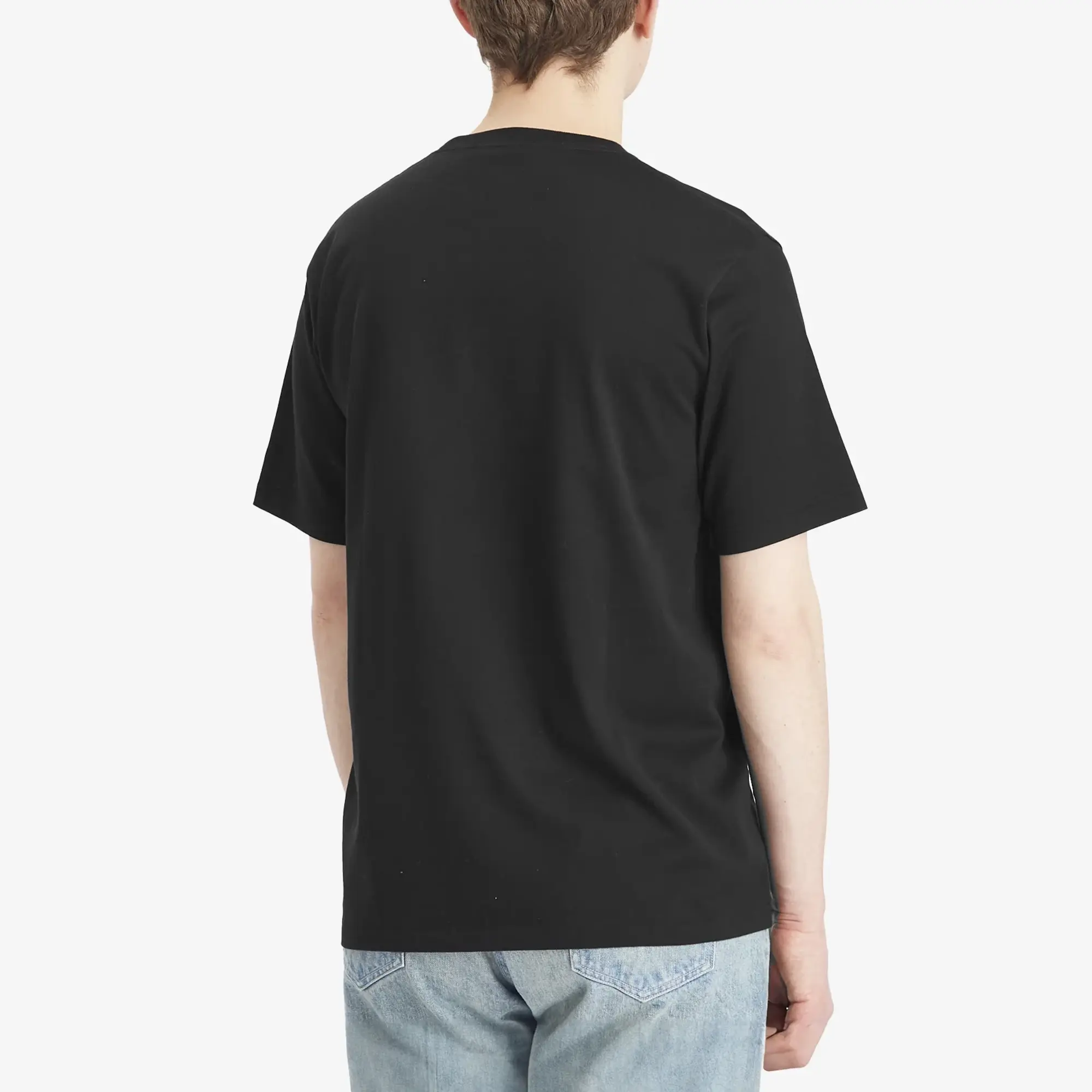 Auralee Men's Luster Plaiting T-Shirt Black