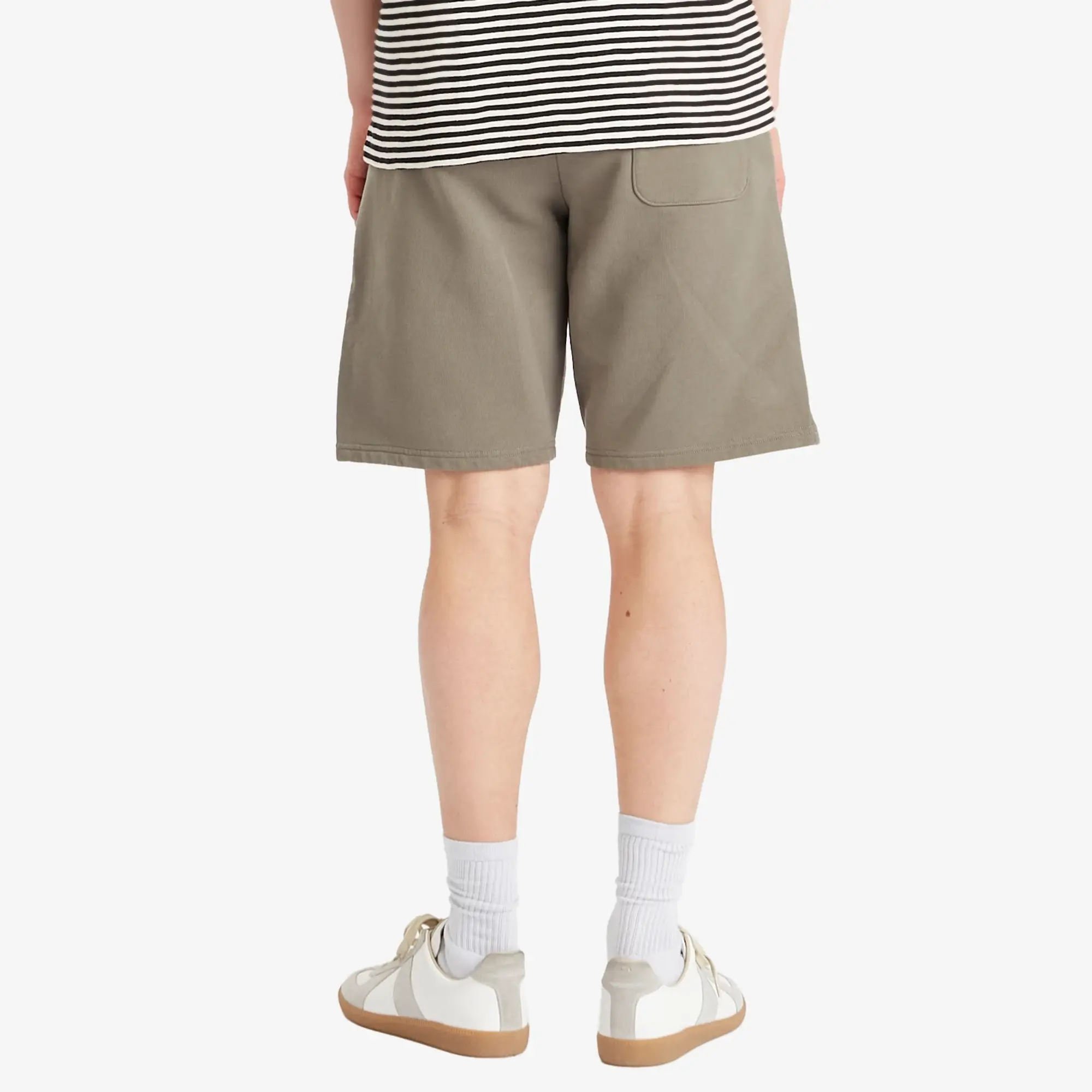 AMI Paris Men's Tonal ADC Short Smoke Grey