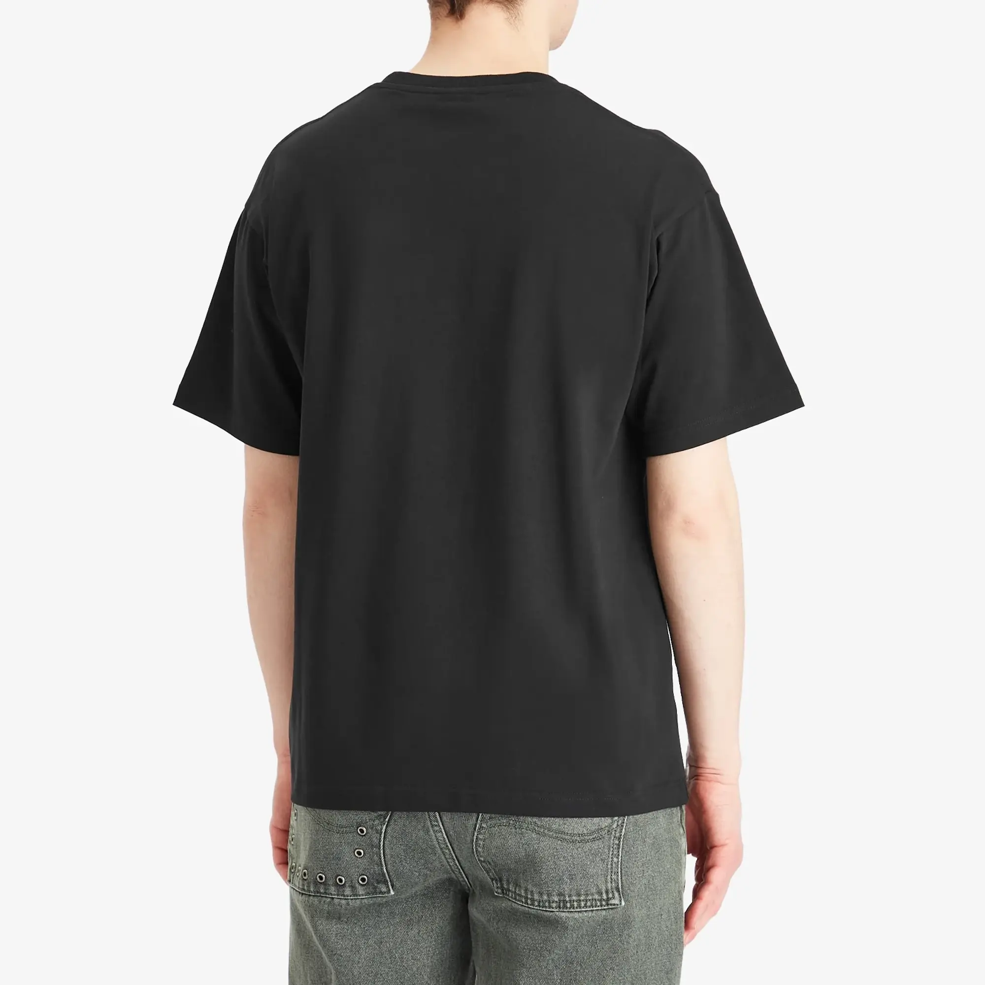 POSTAL Men's Polka Dot logo T-Shirt Black