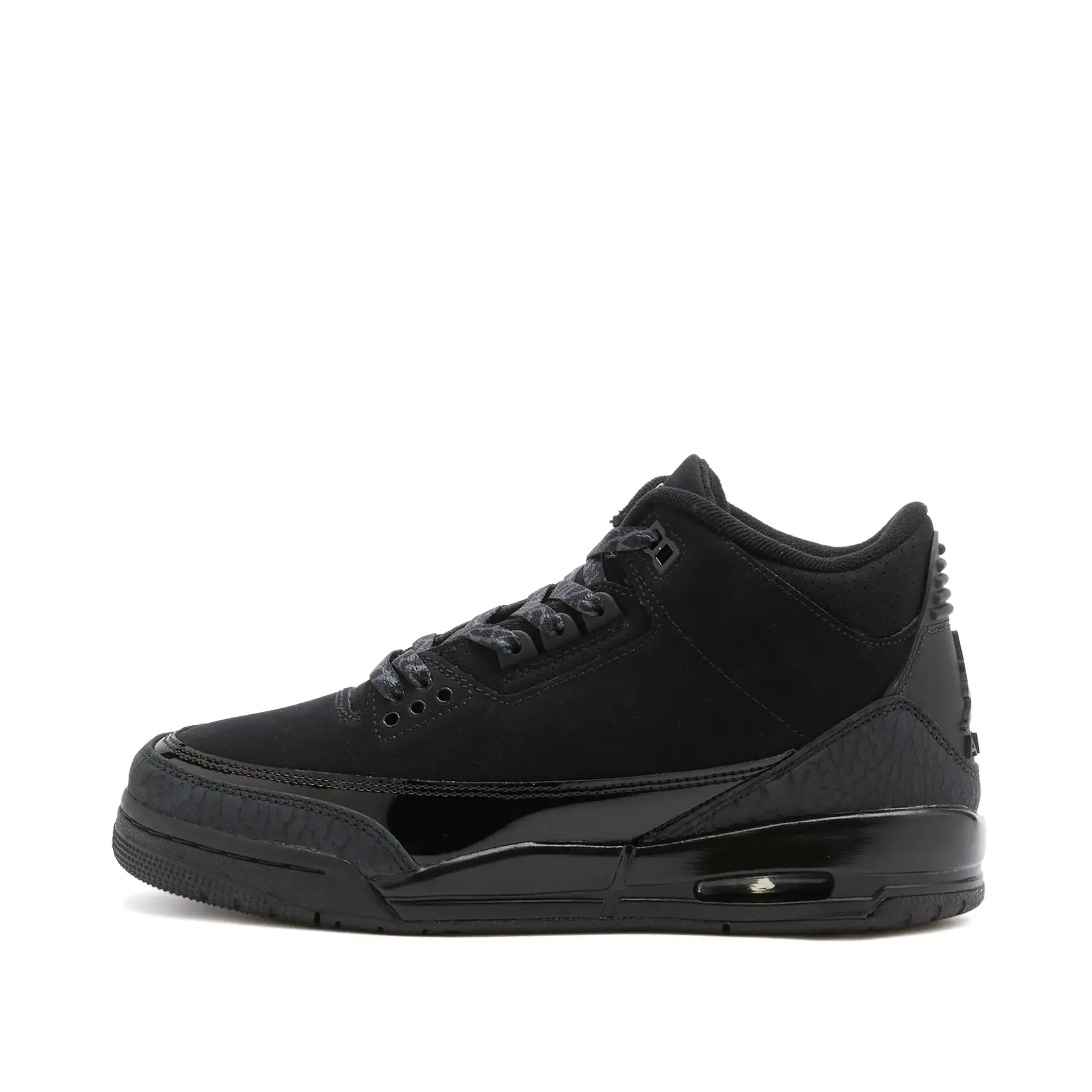 Nike Jordan Air Jordan 3 Retro Sneaker (GS) Off Noir/Black