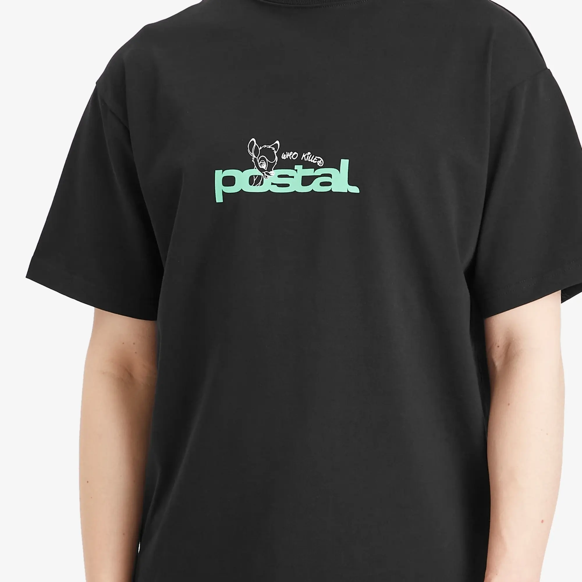 POSTAL Men's Who Killed POSTAL Men's T-Shirt Black