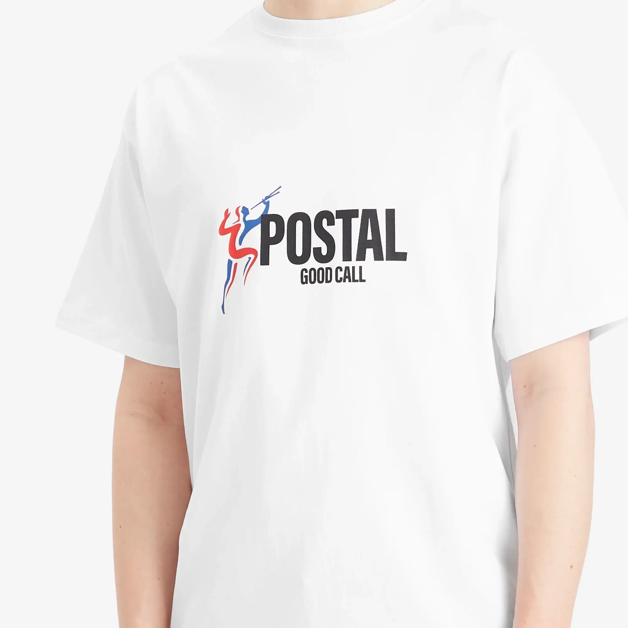 POSTAL Men's Good Call T-Shirt White