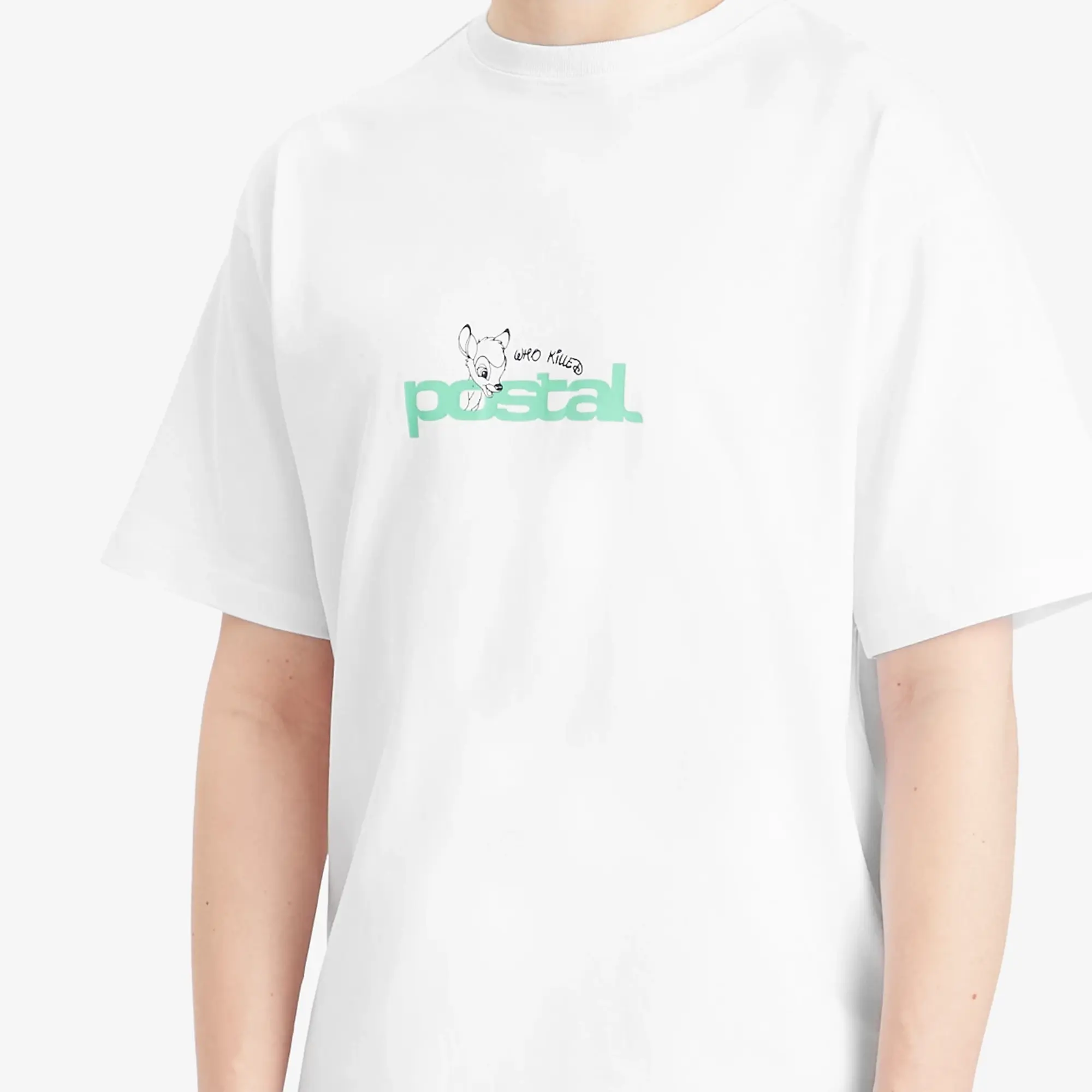 POSTAL Men's Who Killed POSTAL Men's T-Shirt White