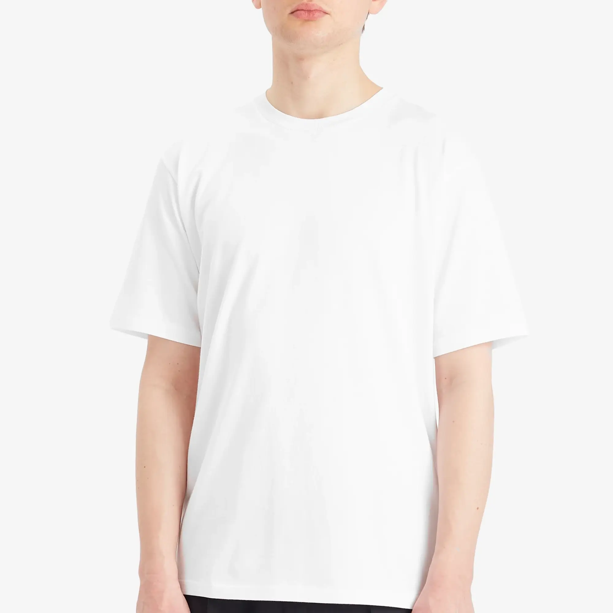 Auralee Men's Luster Plaiting T-Shirt White