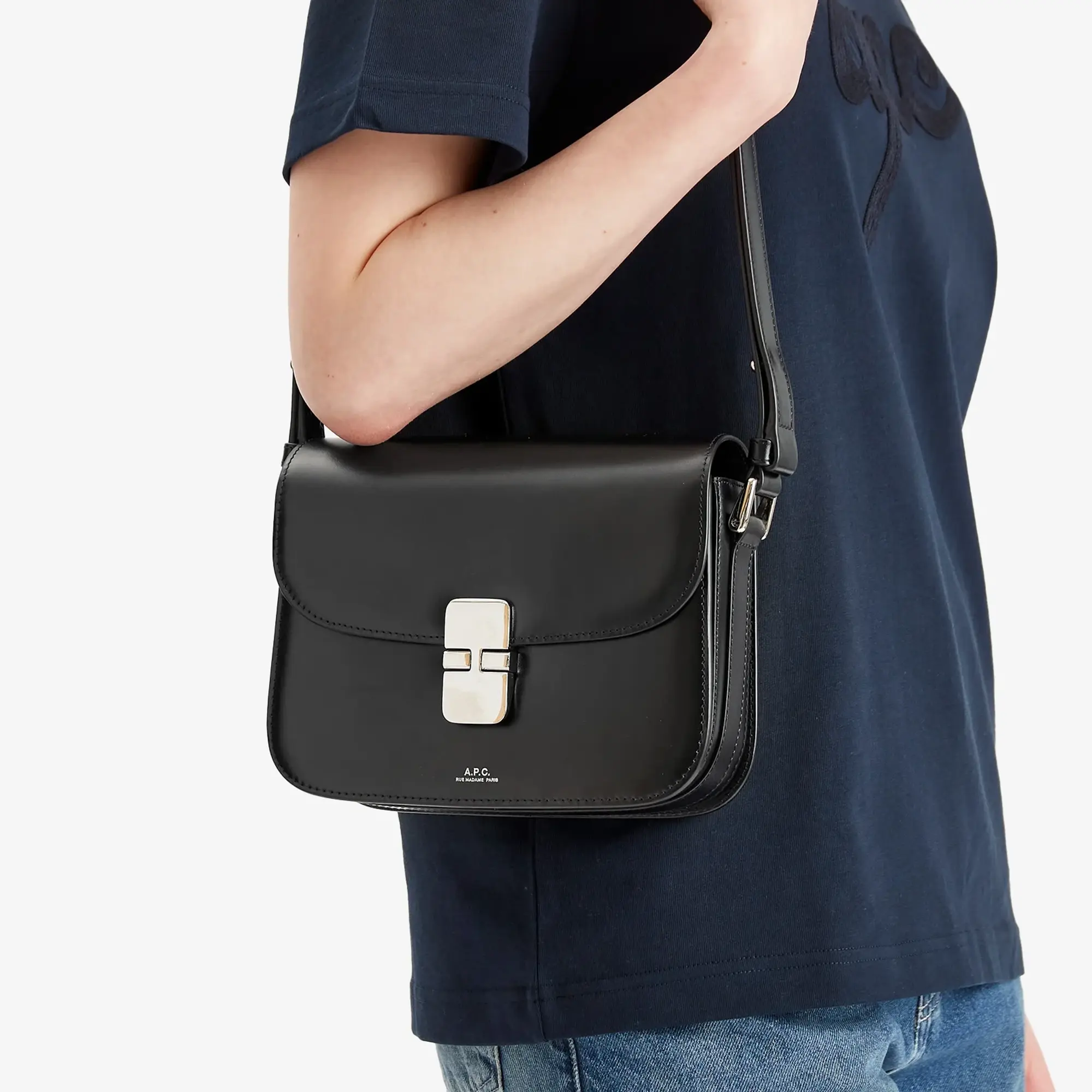 A.P.C. Women's Small Grace Bag Black