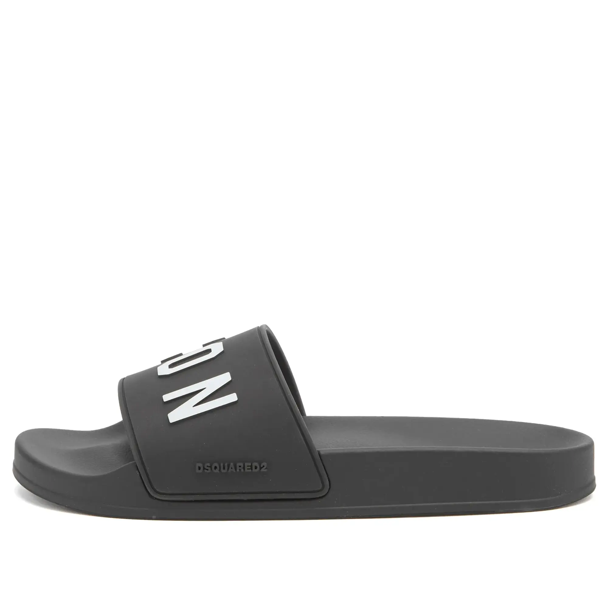 Dsquared2 Men's Icon Logo Slide Black