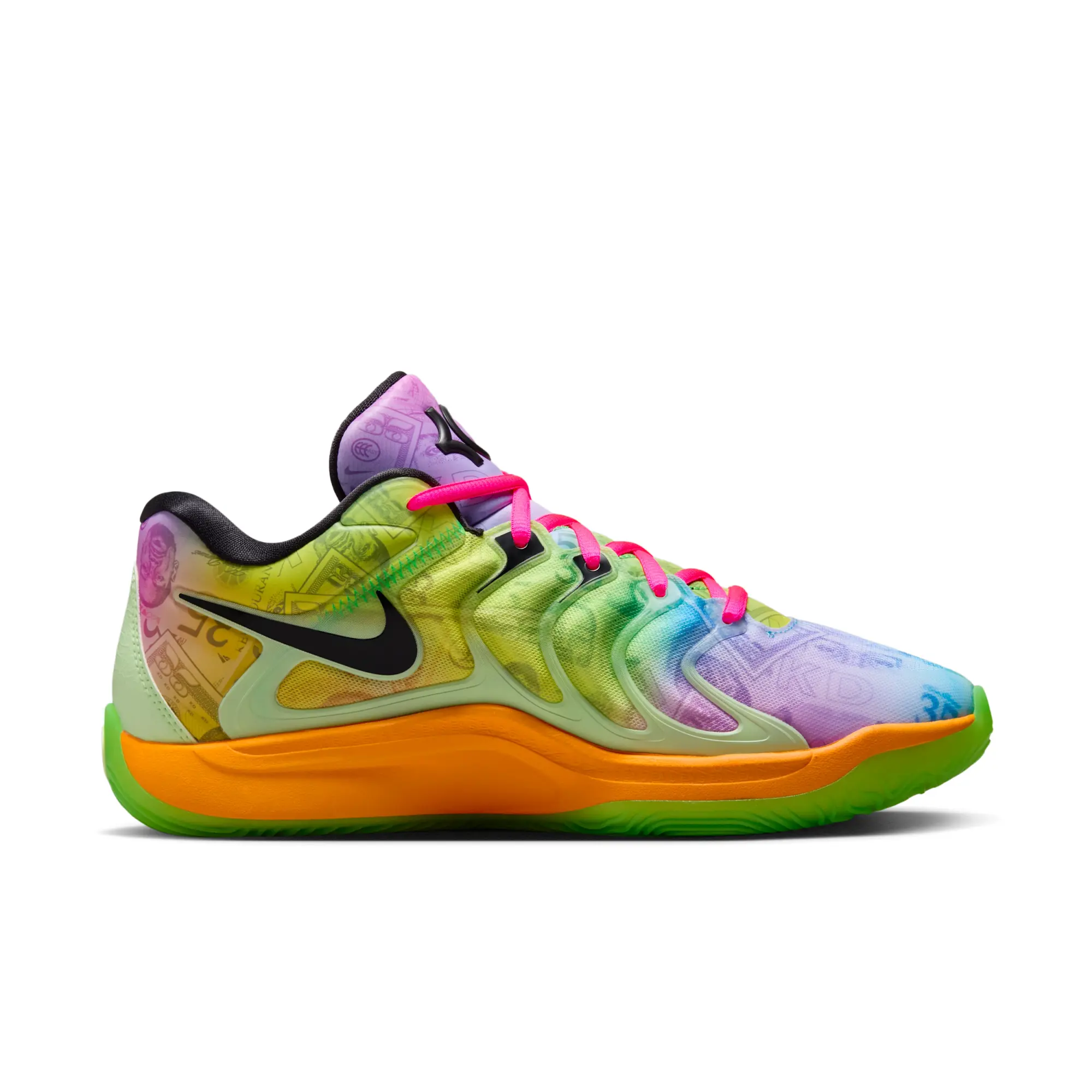 Nike KD17 Basketball Shoes - Yellow