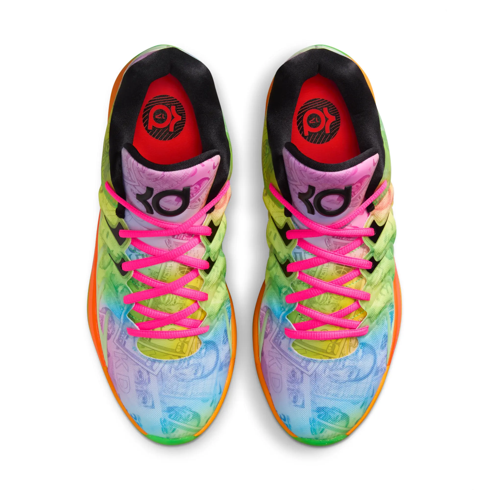 Nike KD17 Basketball Shoes - Yellow