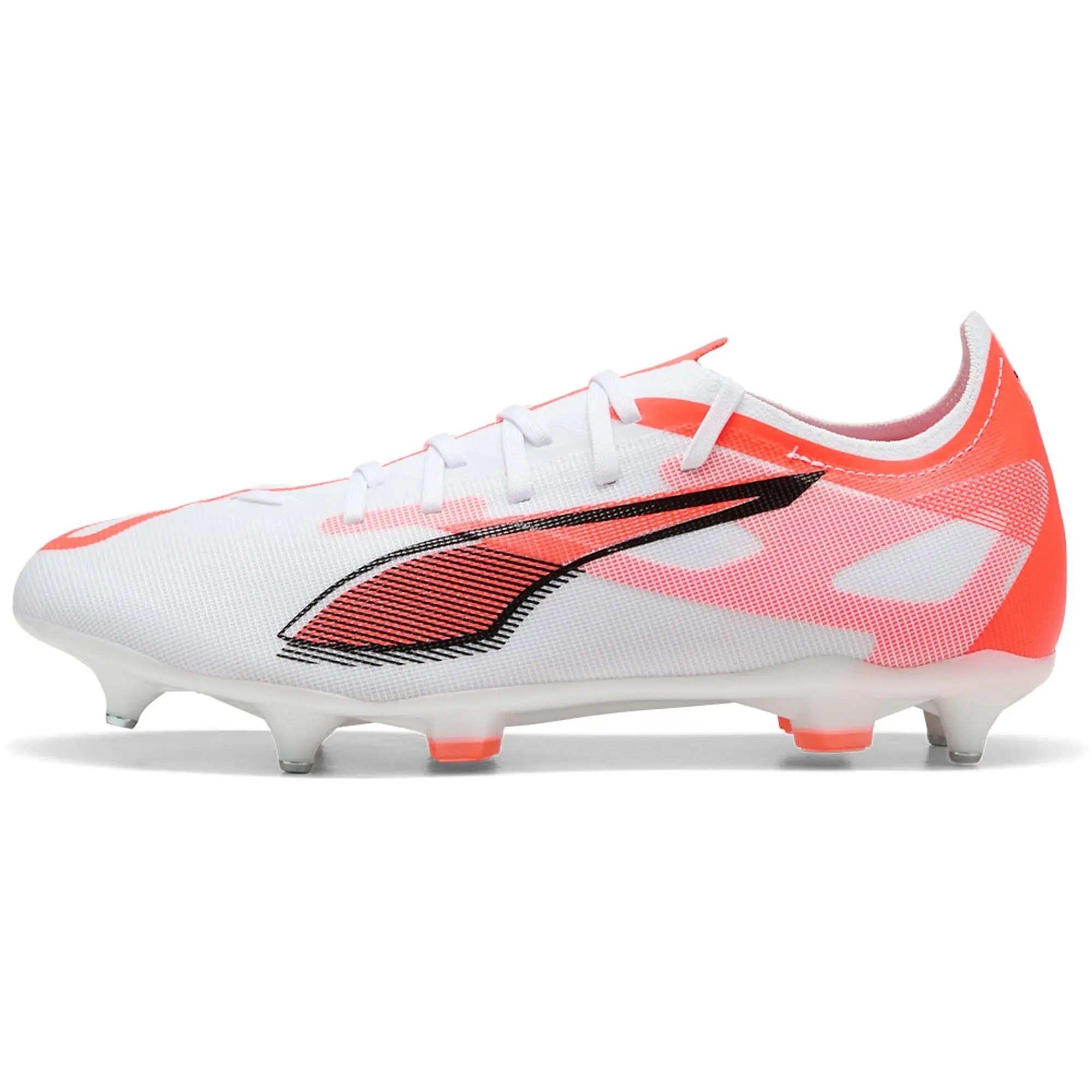 Puma Ultra 5 Match Sg Unlimited - Puma White/Puma Black/Glowing Red - ['White']