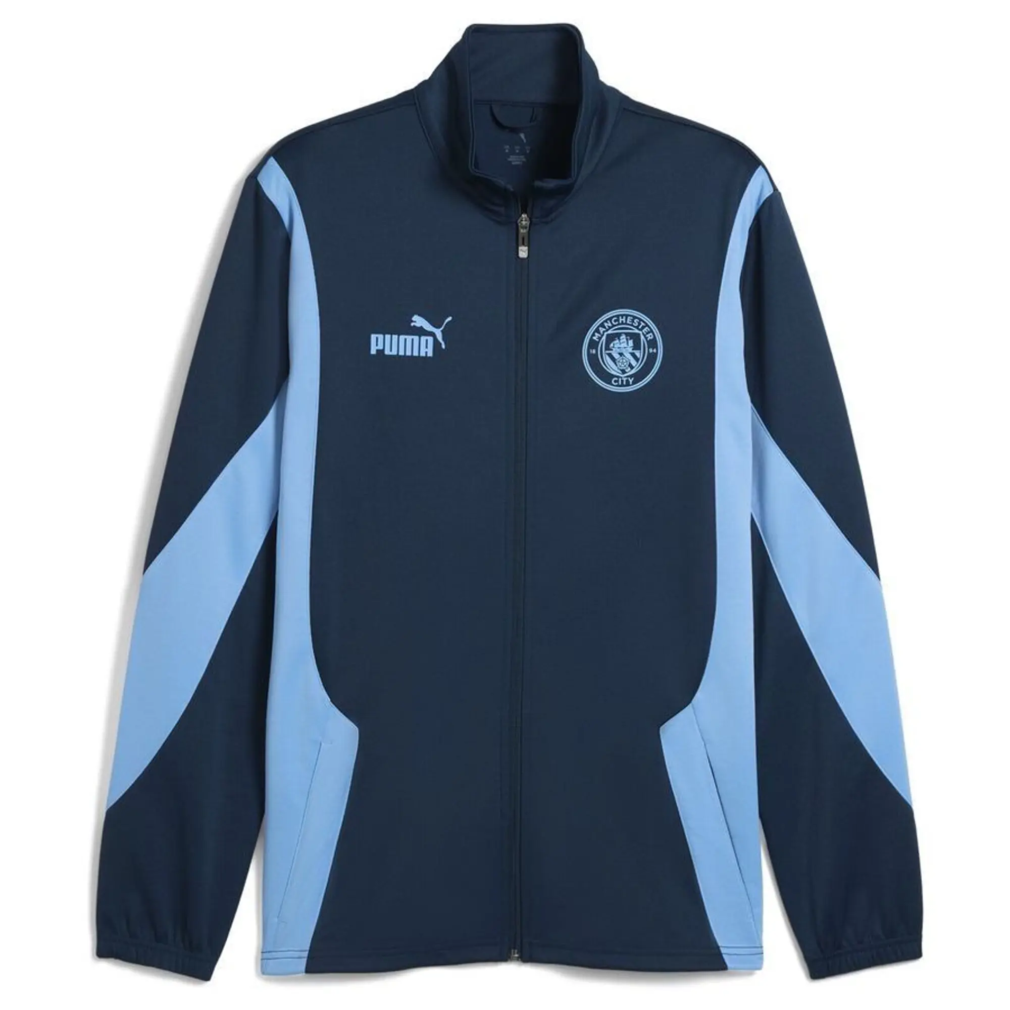 Puma Manchester City Jacket Ftblnrgy+ - Marine Blue/Blazing Blue - ['Blue']