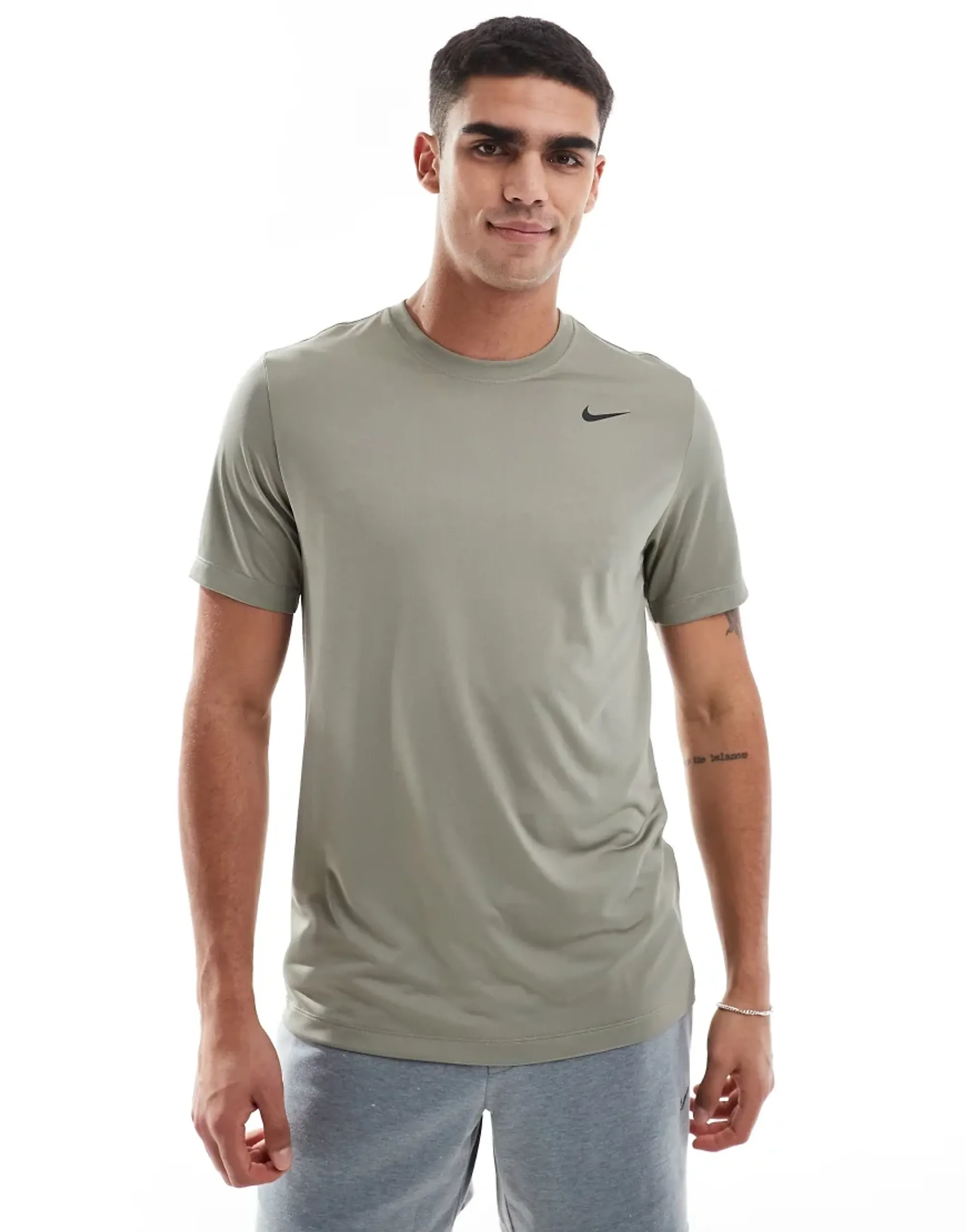 Nike Training Legend Dri-Fit T-Shrit In Light Army-Green