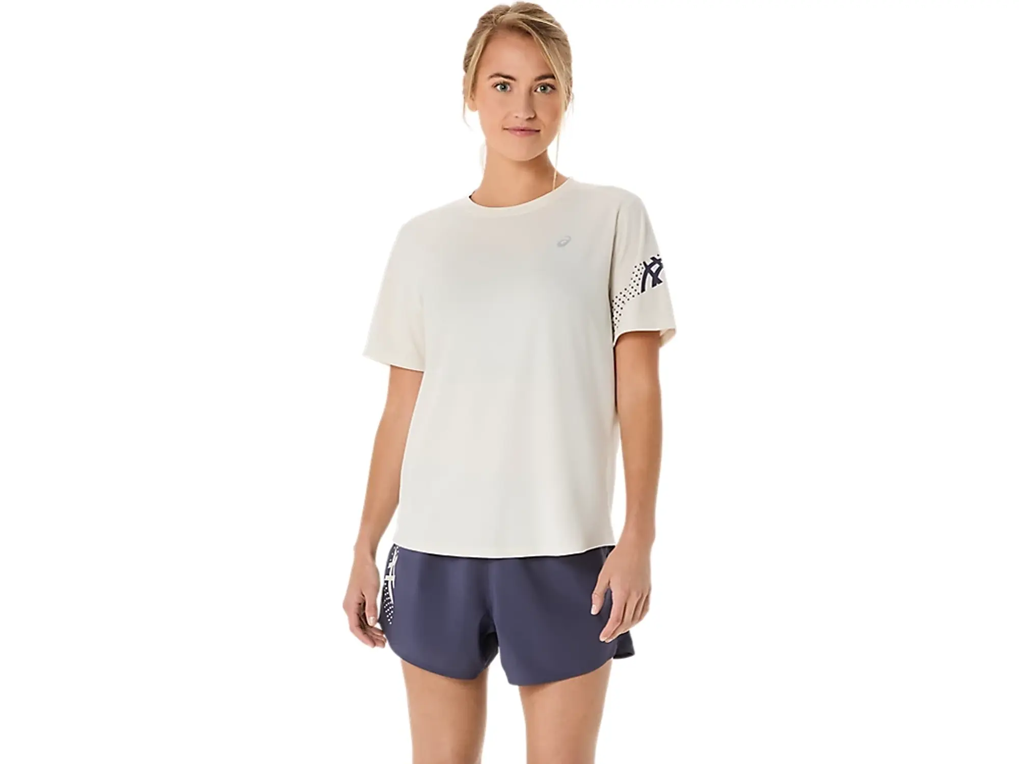 ASICS Icon Running Shirt Women - Cream