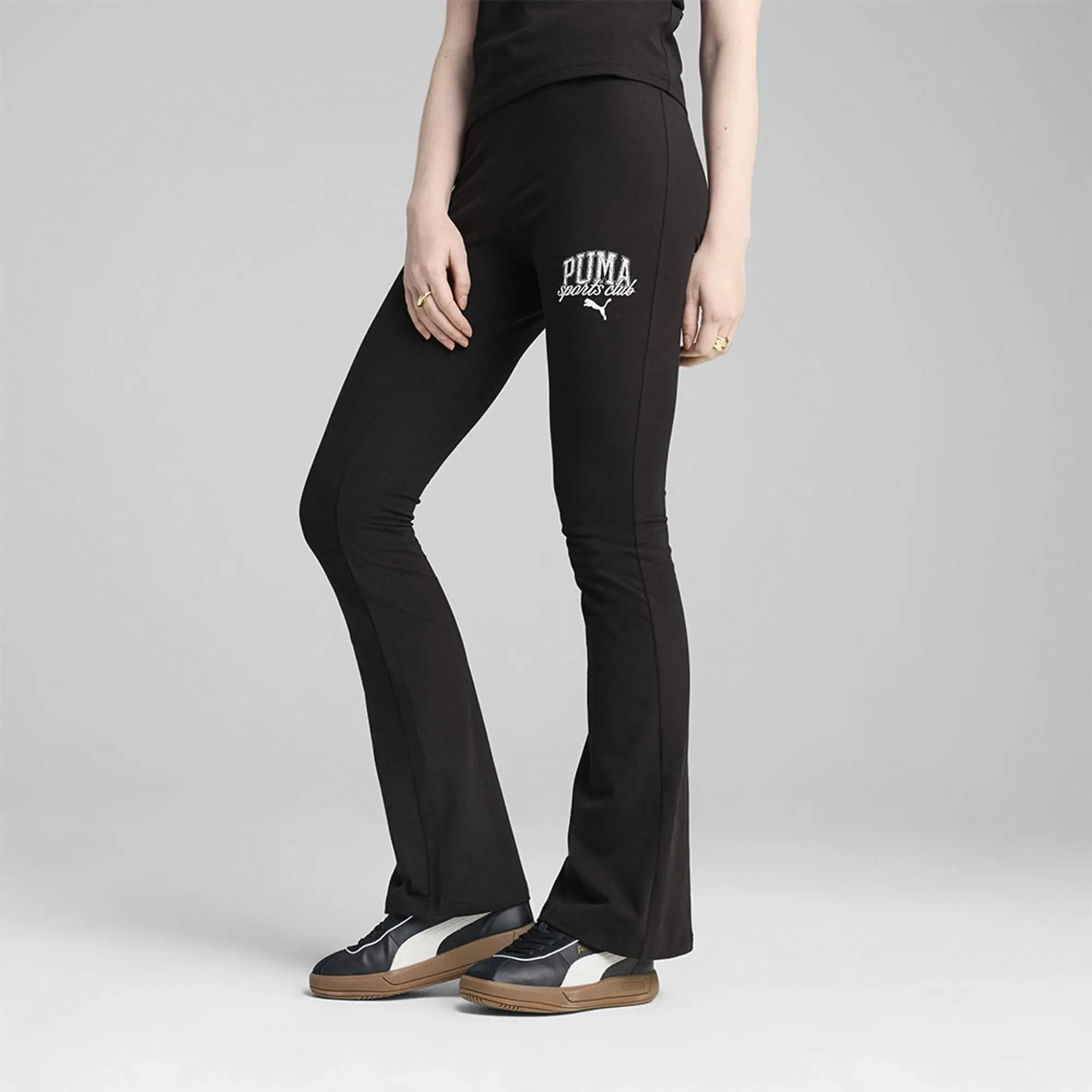 PUMA Class High-Waist Flared Leggings Women, Black