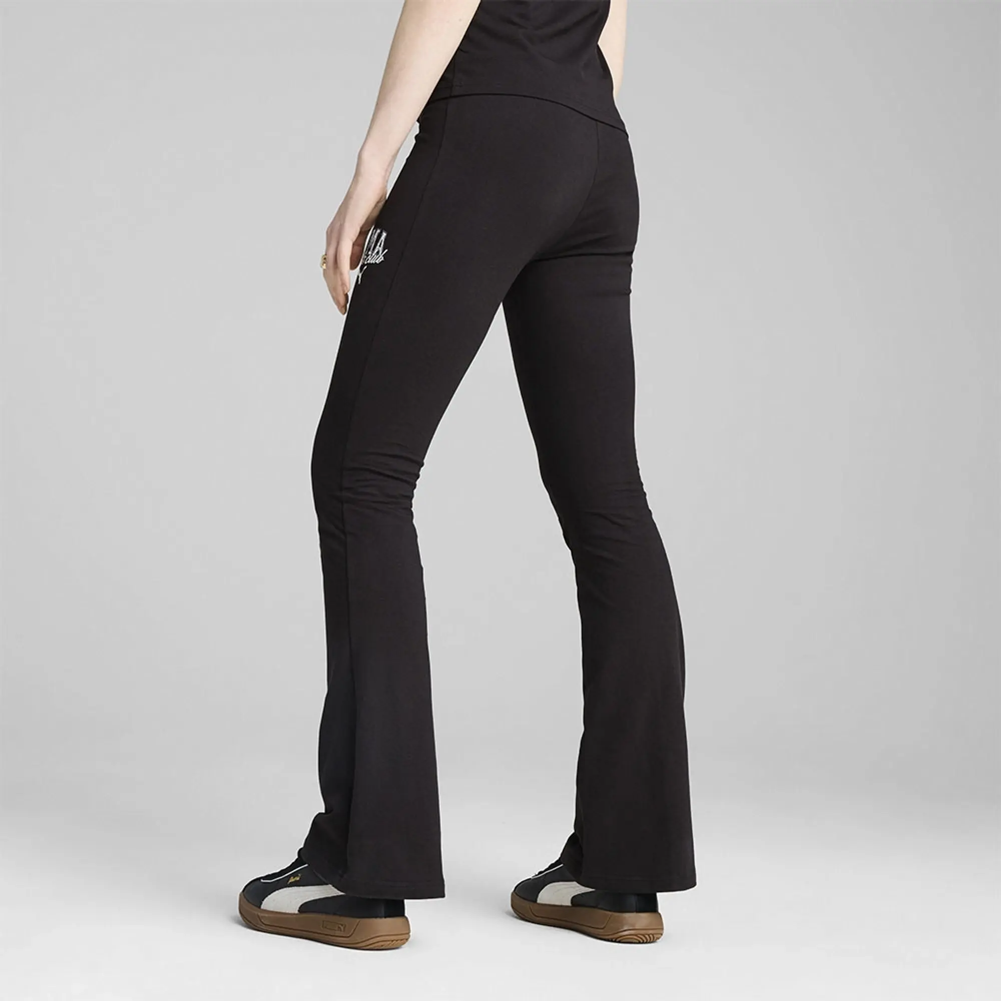 PUMA Class High-Waist Flared Leggings Women, Black
