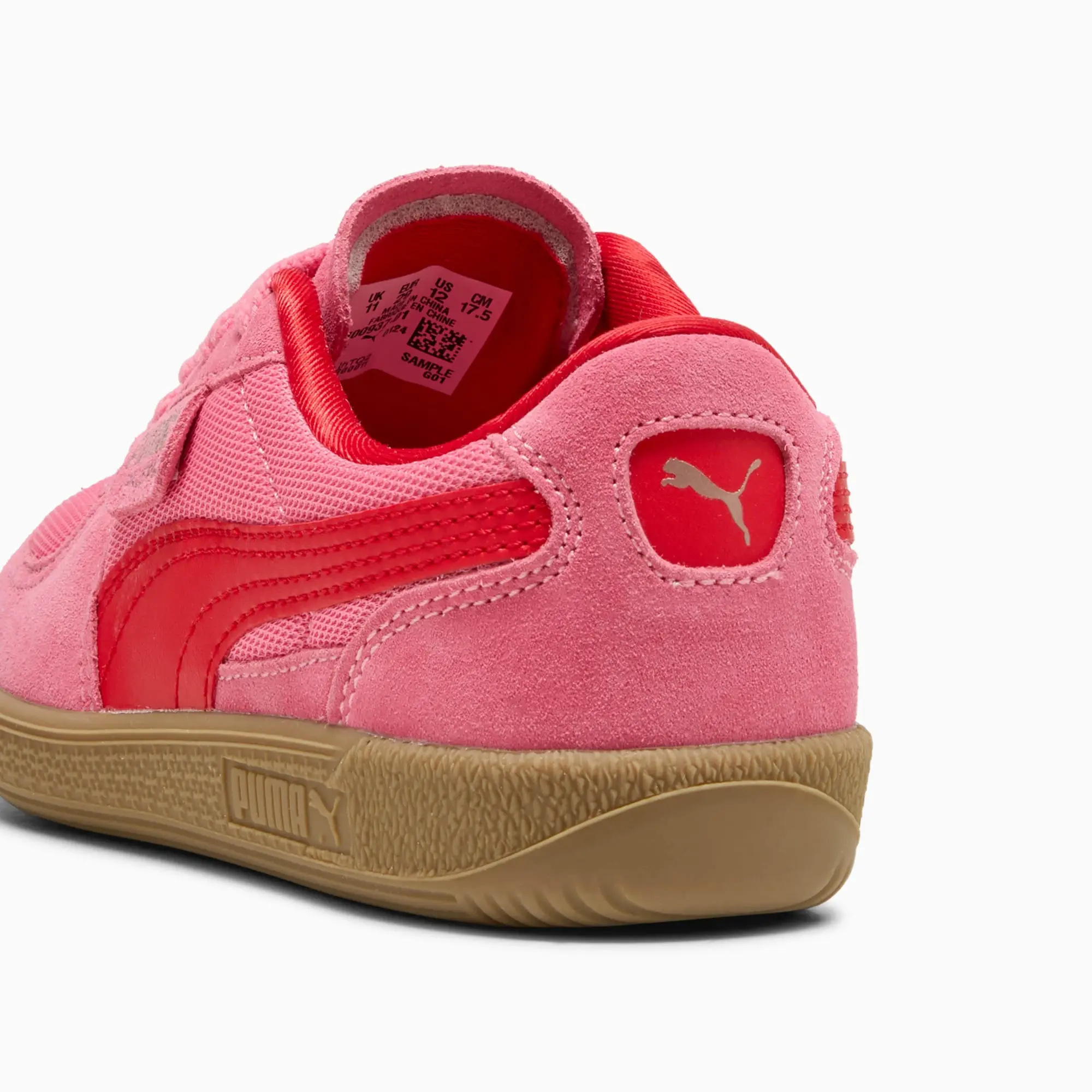 PUMA Palermo Love Sneakers Kids, Magic Rose/For All Time Red